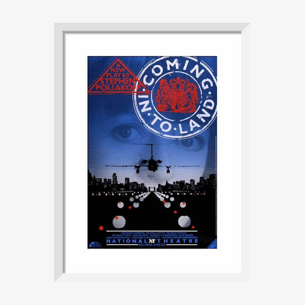 Coming in to Land 1987 Print