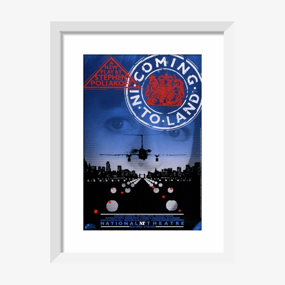 Coming in to Land 1987 Print