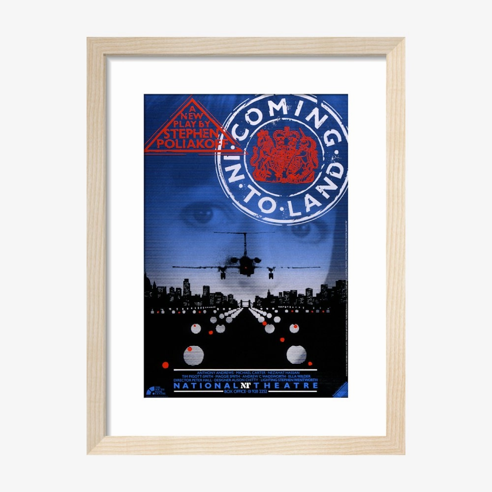 Coming in to Land 1987 Print