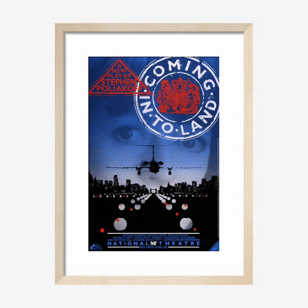 Coming in to Land 1987 Print