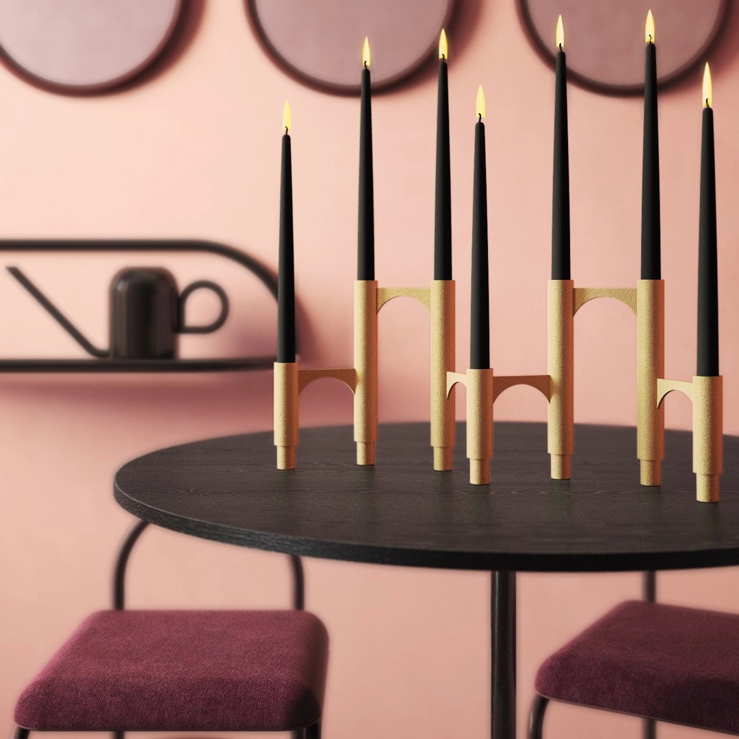 Compono Candle Holder (Order Quantity: 2)