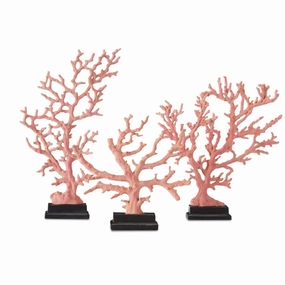 Composite Coral Statues home display ornament