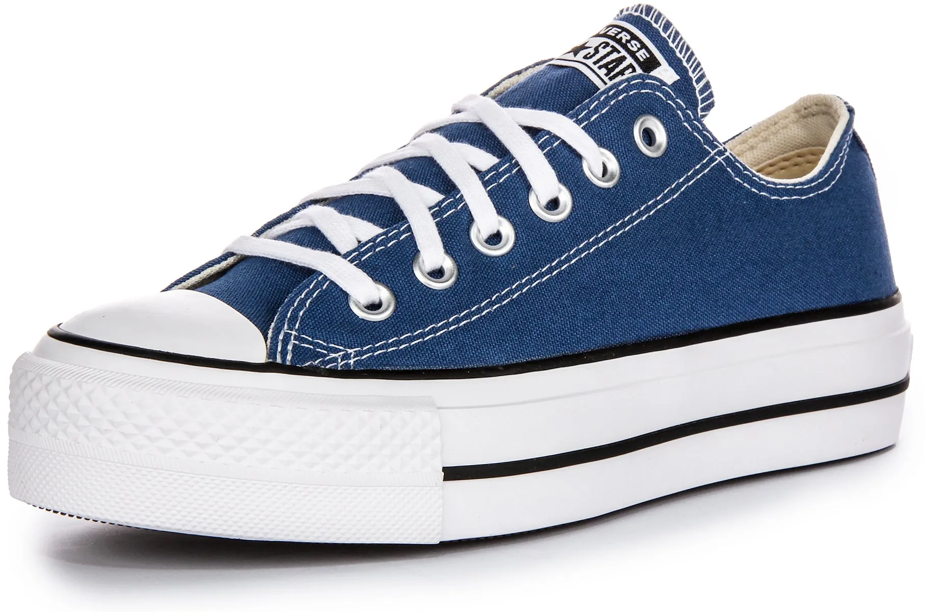 Converse All Star Lift A08289C in Blau Weiß Schuhe Converse