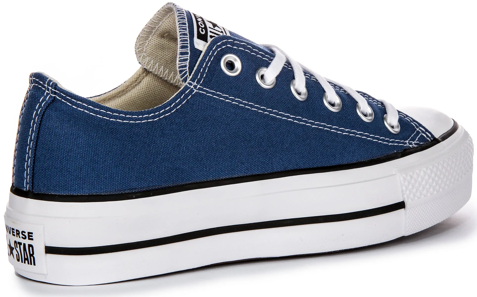Converse All Star Lift A08289C in Blau Weiß Schuhe Converse