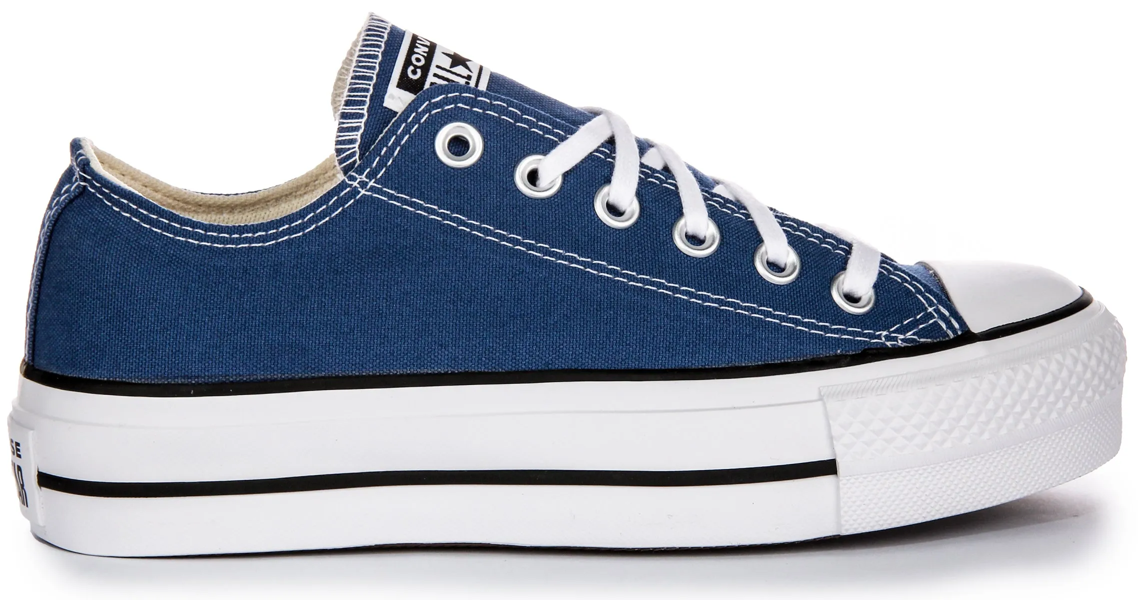 Converse All Star Lift A08289C in Blau Weiß Schuhe Converse