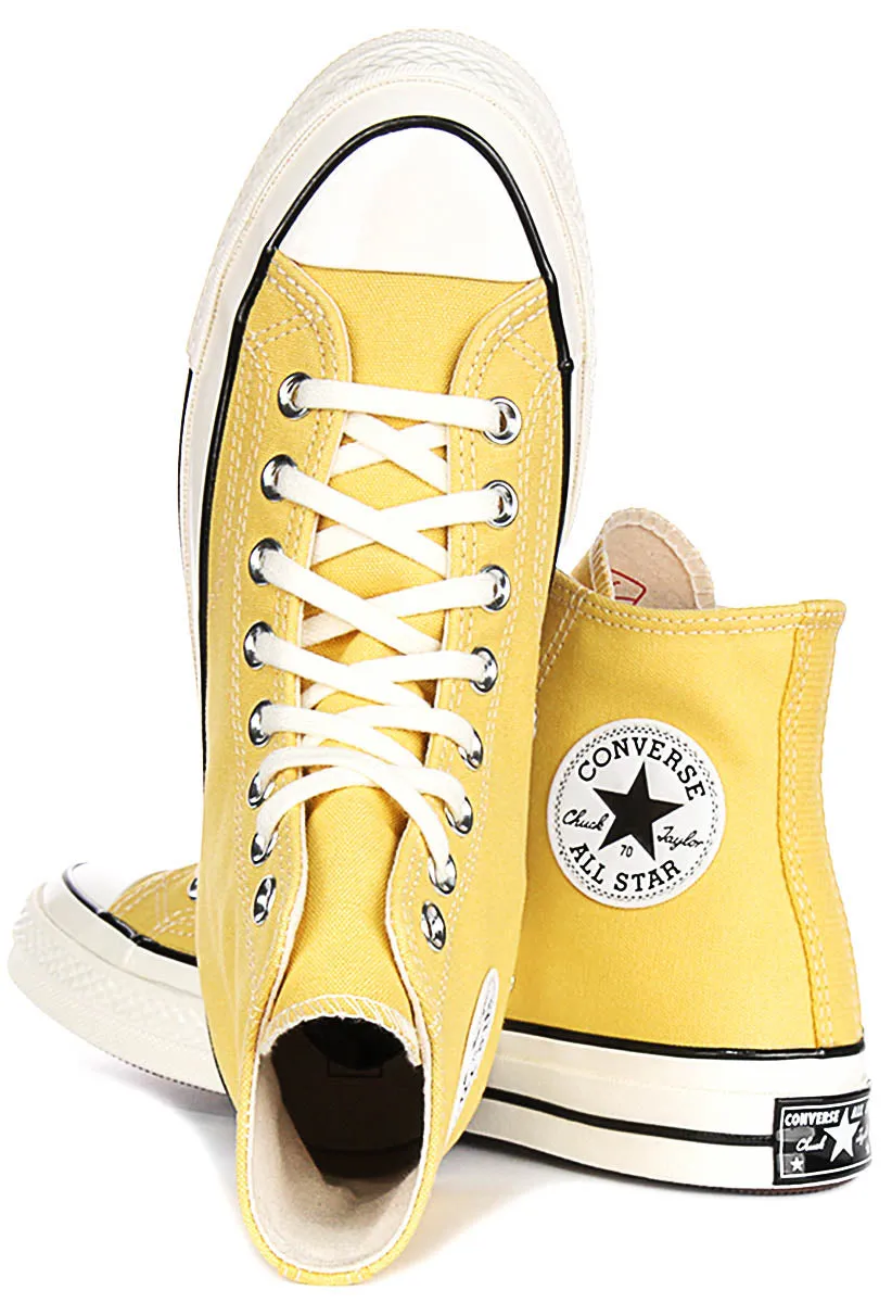 Converse Chuck 70s A10526C High Top Schuhe in Gelb Converse