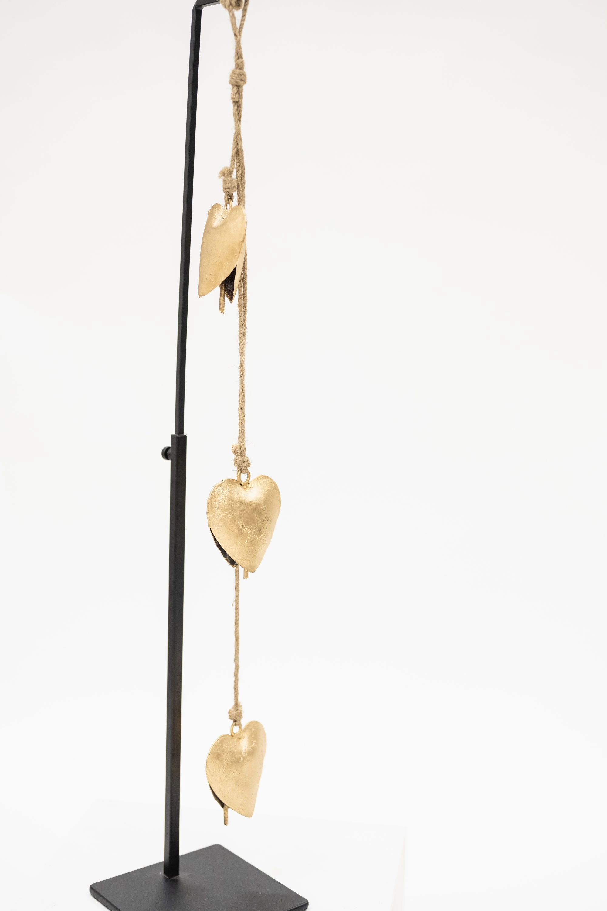 Copper Heart Wind Chime