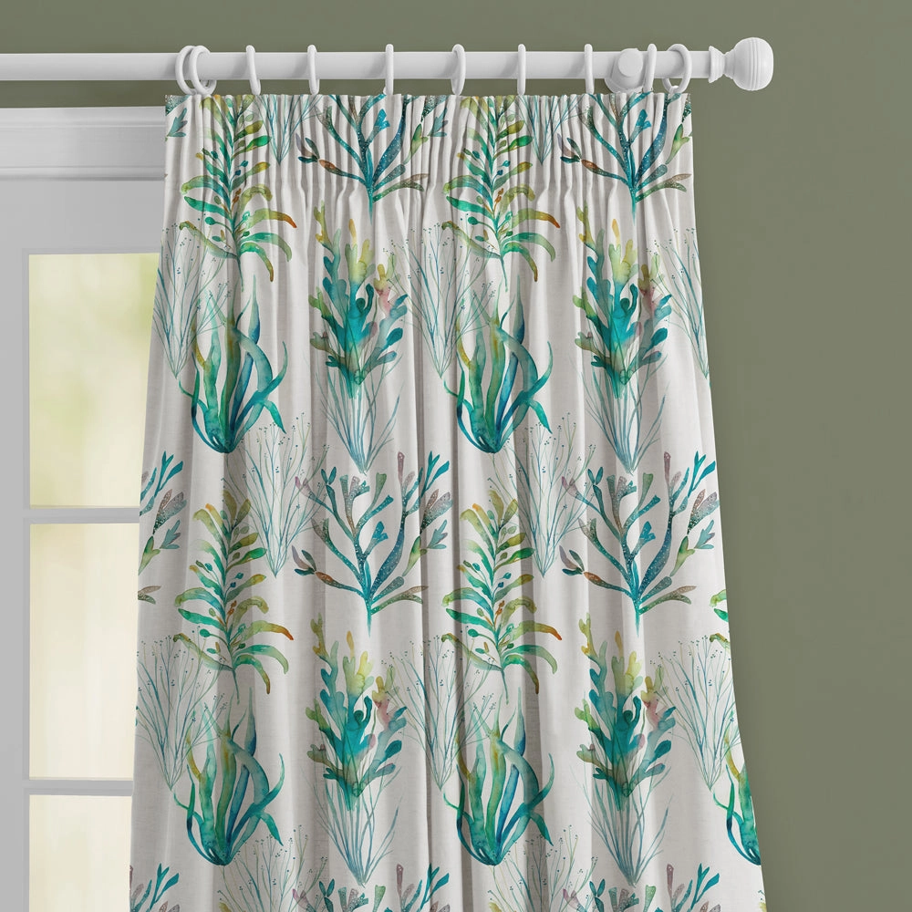 Coral Reef Printed Made to Measure Curtains Kelpie
