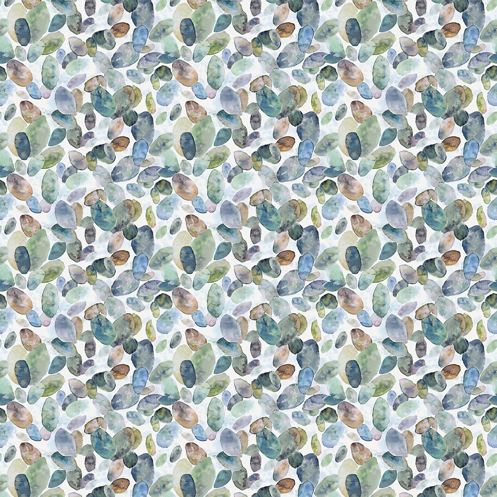 Correa Printed Cotton Fabric (By The Metre) Crocus/Cream