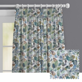 Correa Printed Made to Measure Curtains Crocus patterned fashion rug  