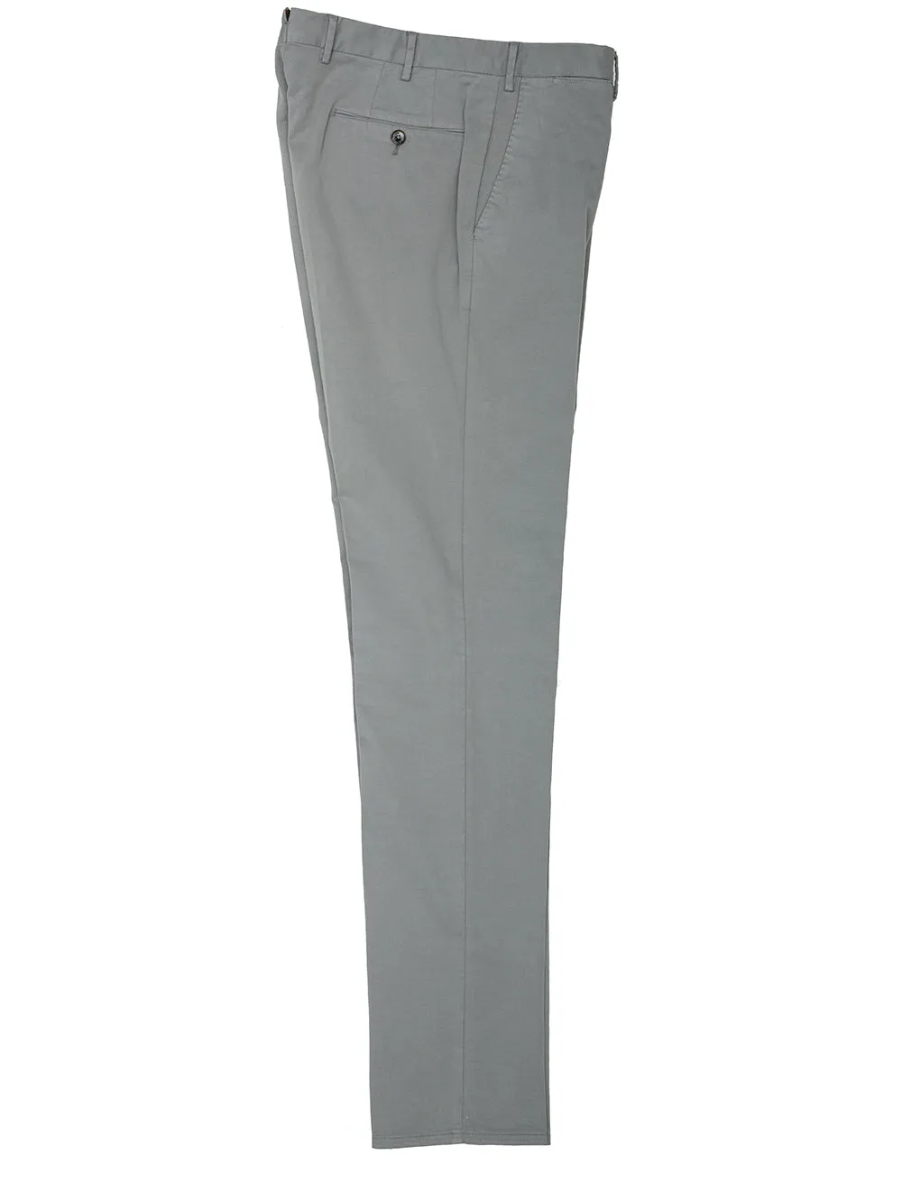 Baumwoll-Chinohose Grau