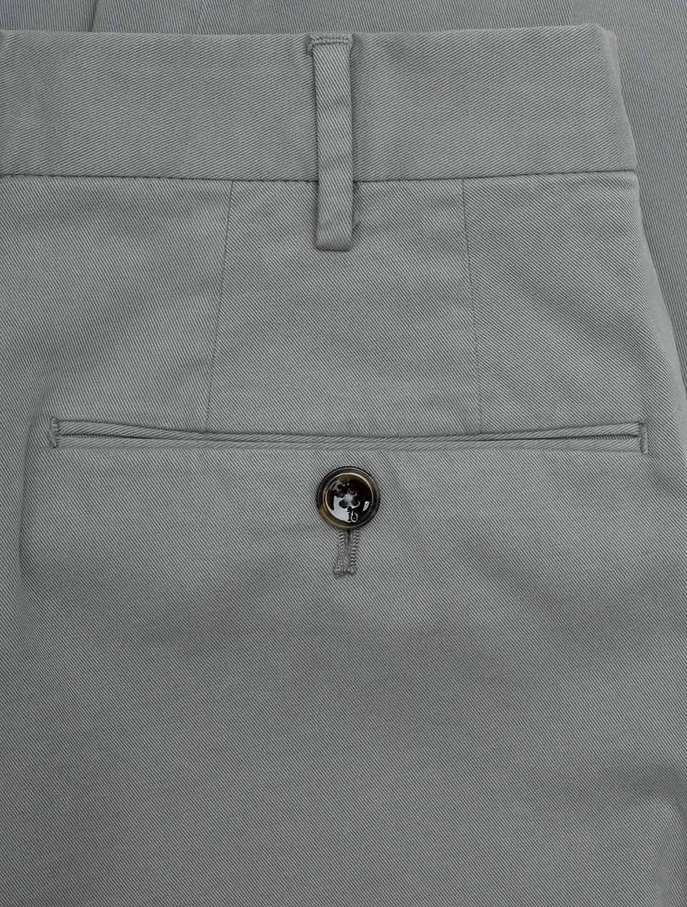 Baumwoll-Chinohose Grau