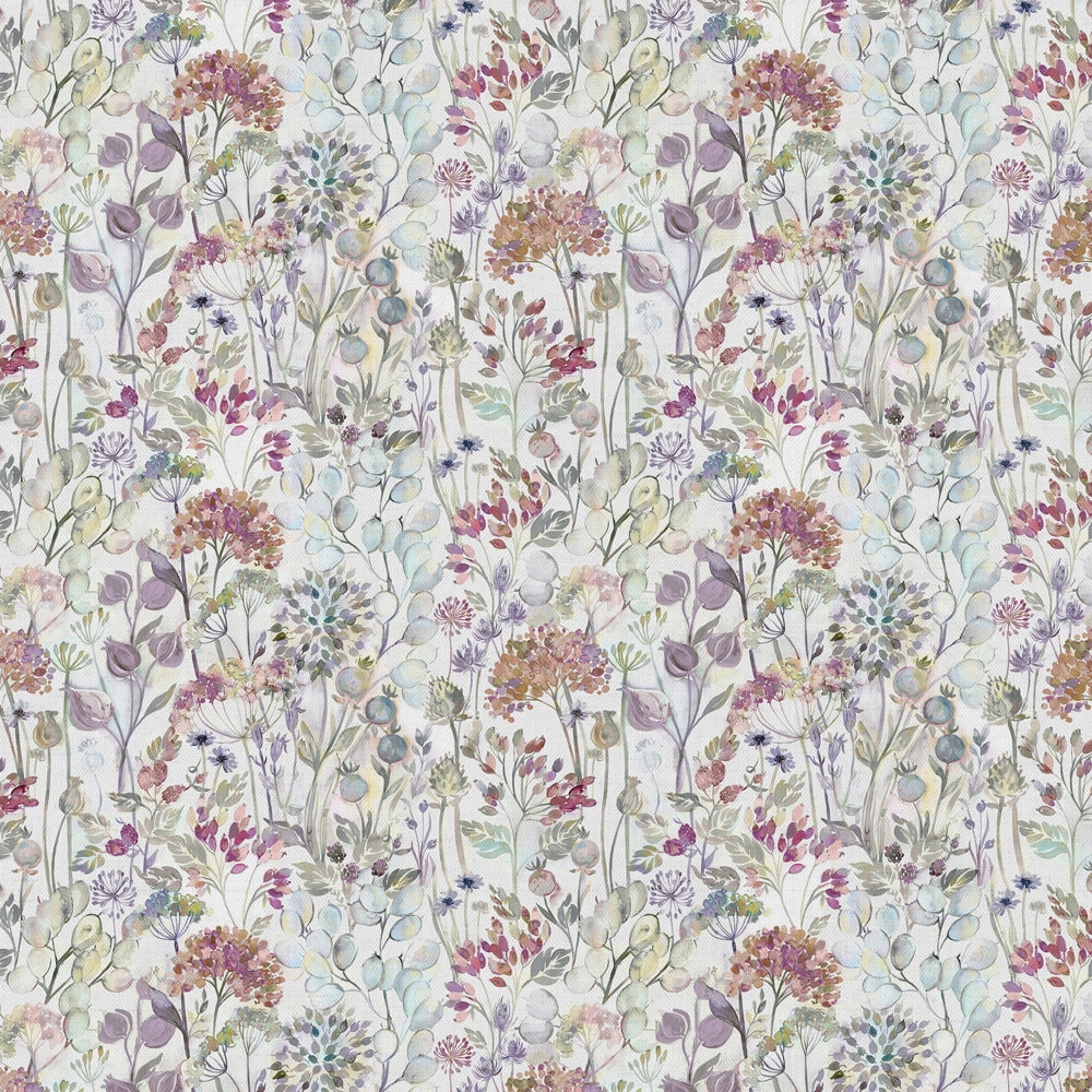 Country Hedgerow Printed Cotton Fabric (By The Metre) Bloom/Cream