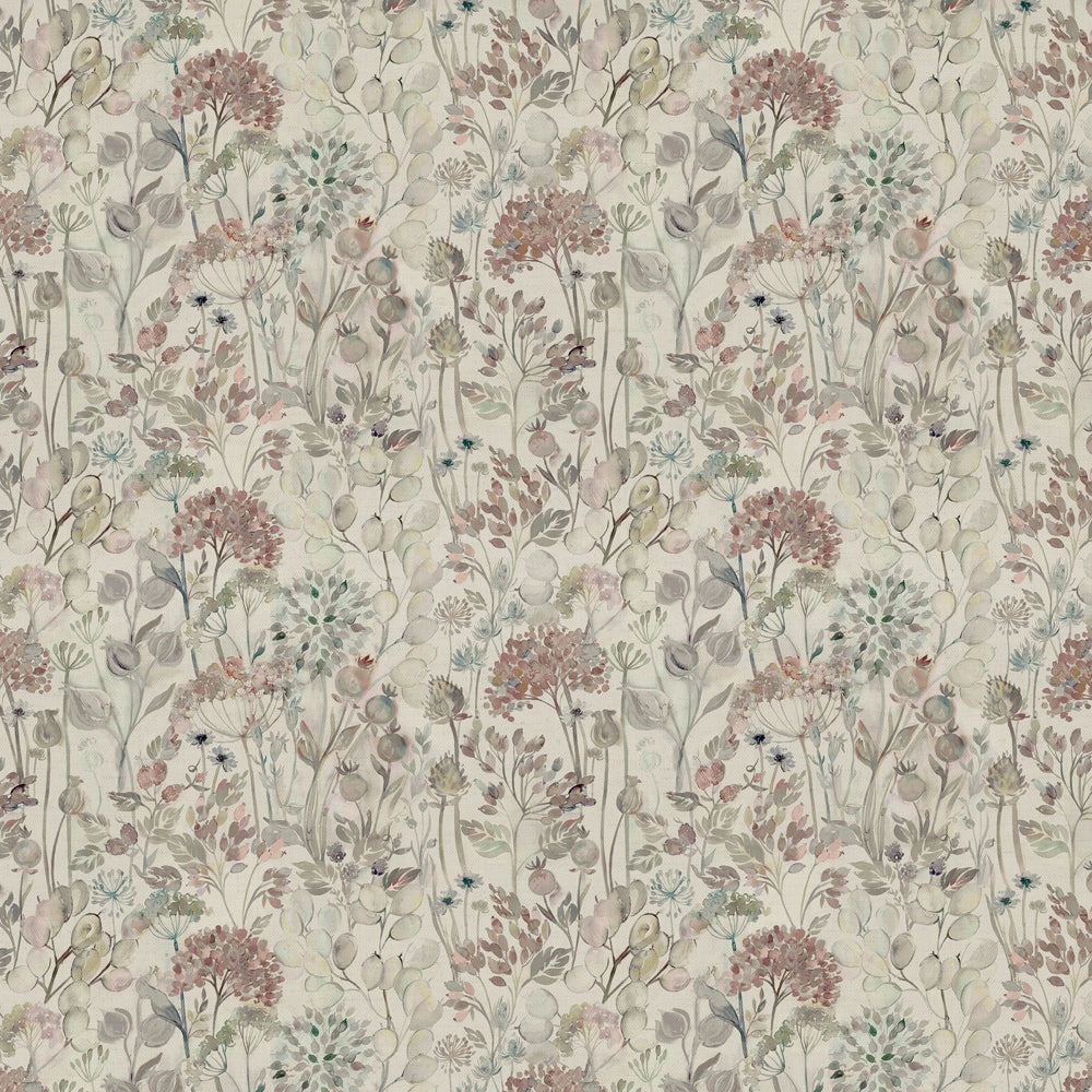 Country Hedgerow Printed Cotton Fabric (By The Metre) Dawn