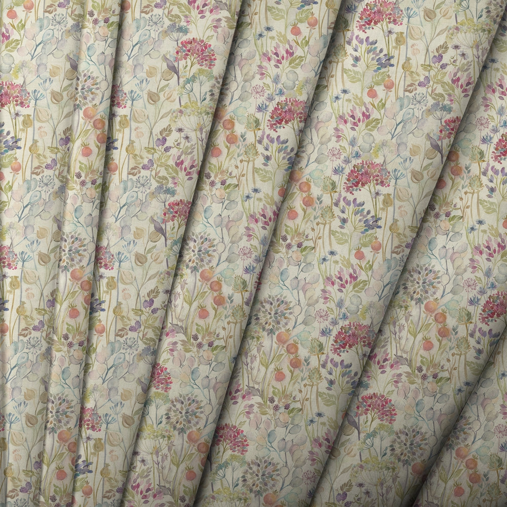 Country Hedgerow Printed Cotton Fabric (By The Metre) Mini