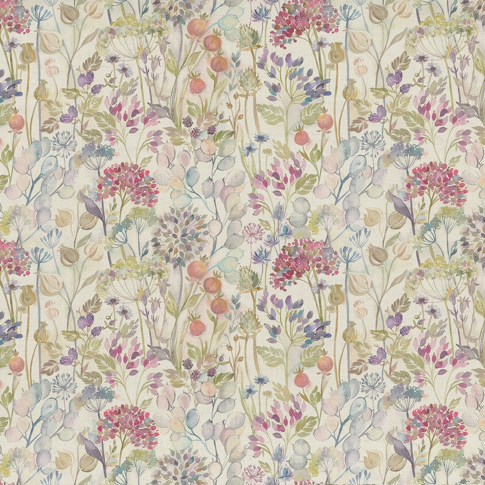 Country Hedgerow Printed Cotton Fabric (By The Metre) Mini elegant table cloth  