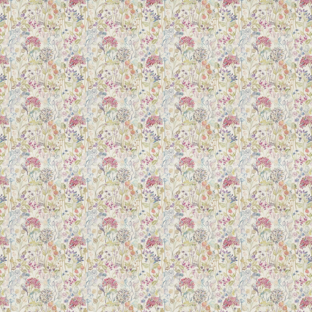 Country Hedgerow Printed Cotton Fabric (By The Metre) Mini