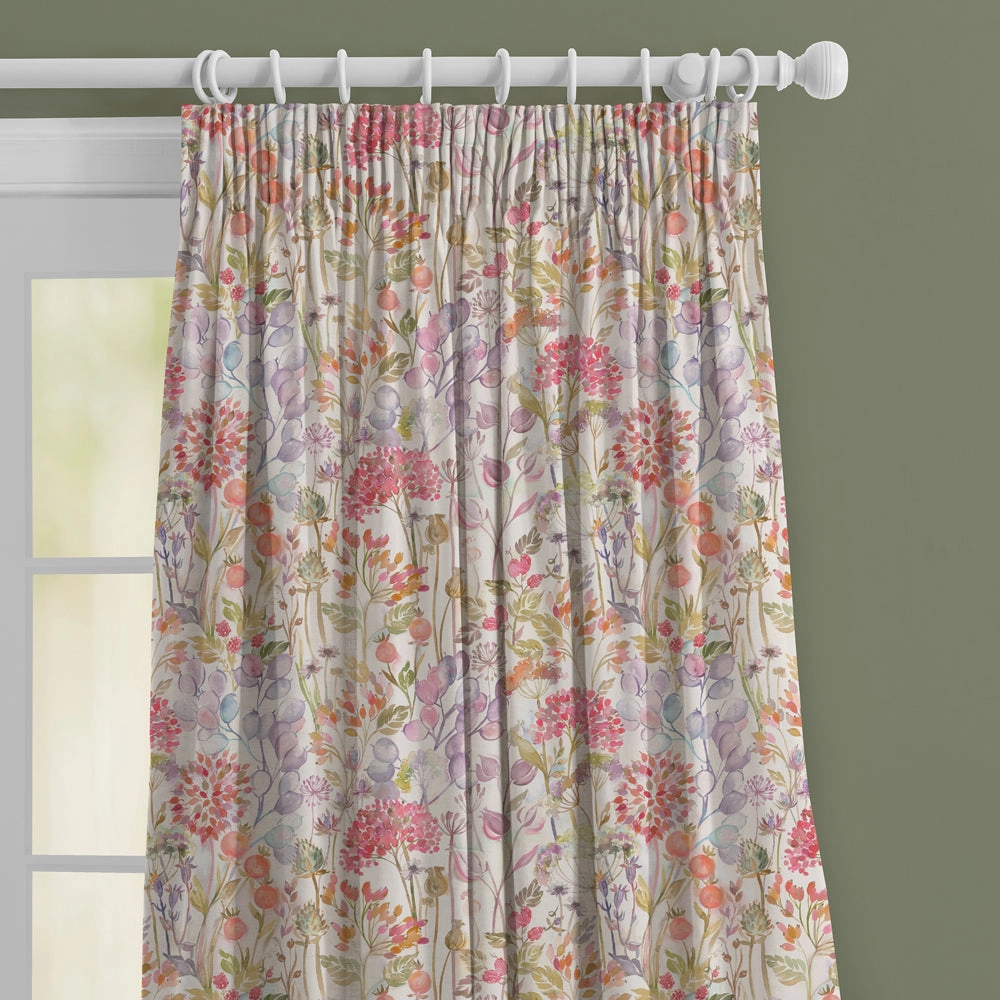 Country Hedgerow Printed Made to Measure Curtains Autumn