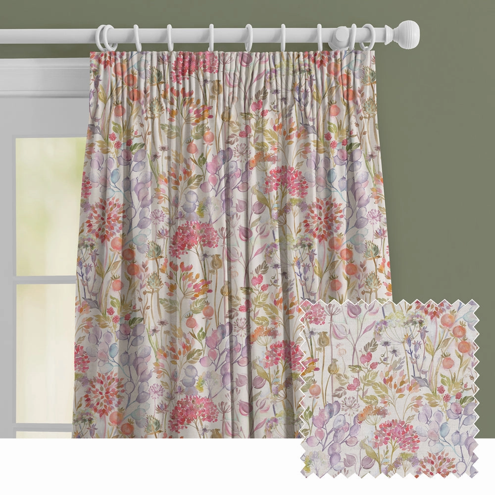 Country Hedgerow Printed Made to Measure Curtains Autumn patterned fashion rug  