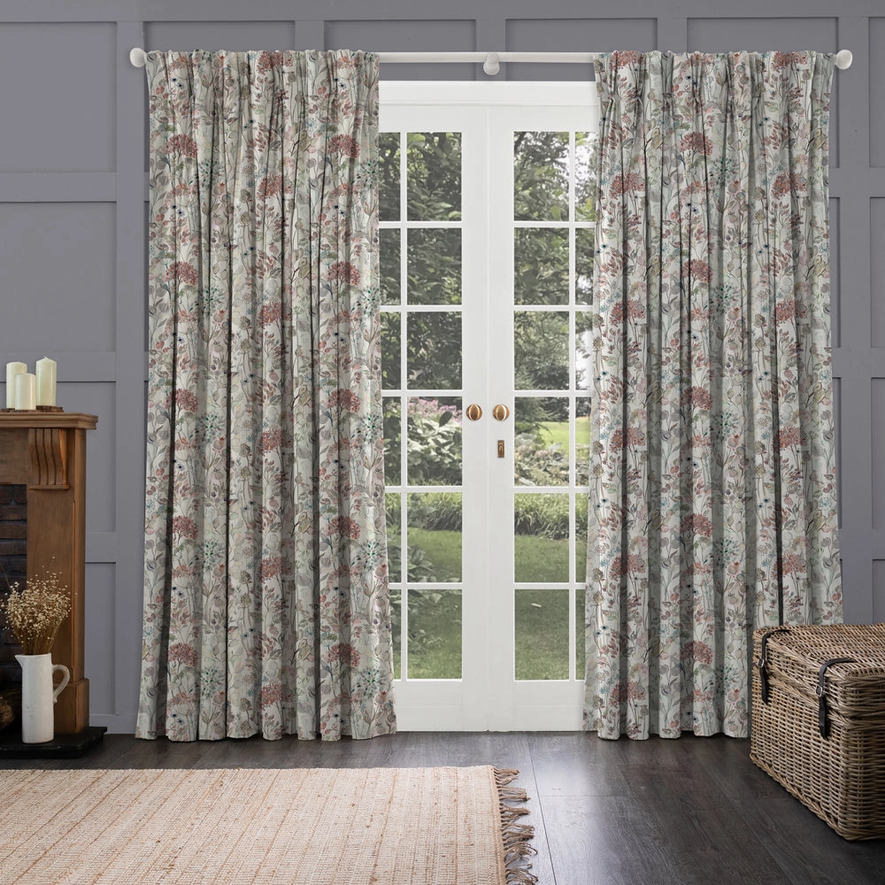 Country Hedgerow Printed Made to Measure Curtains Dawn