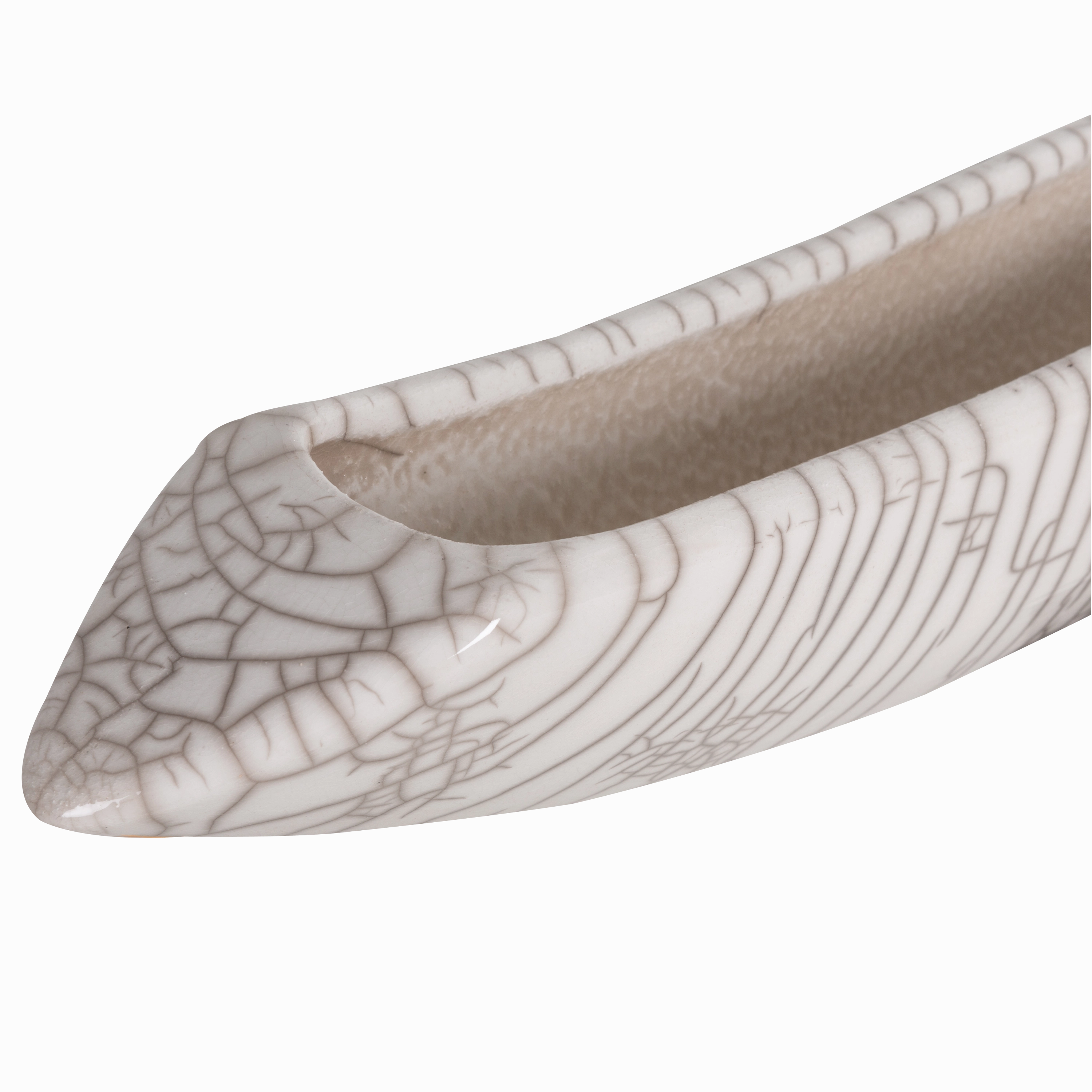 Crackle Carina Curved Trough