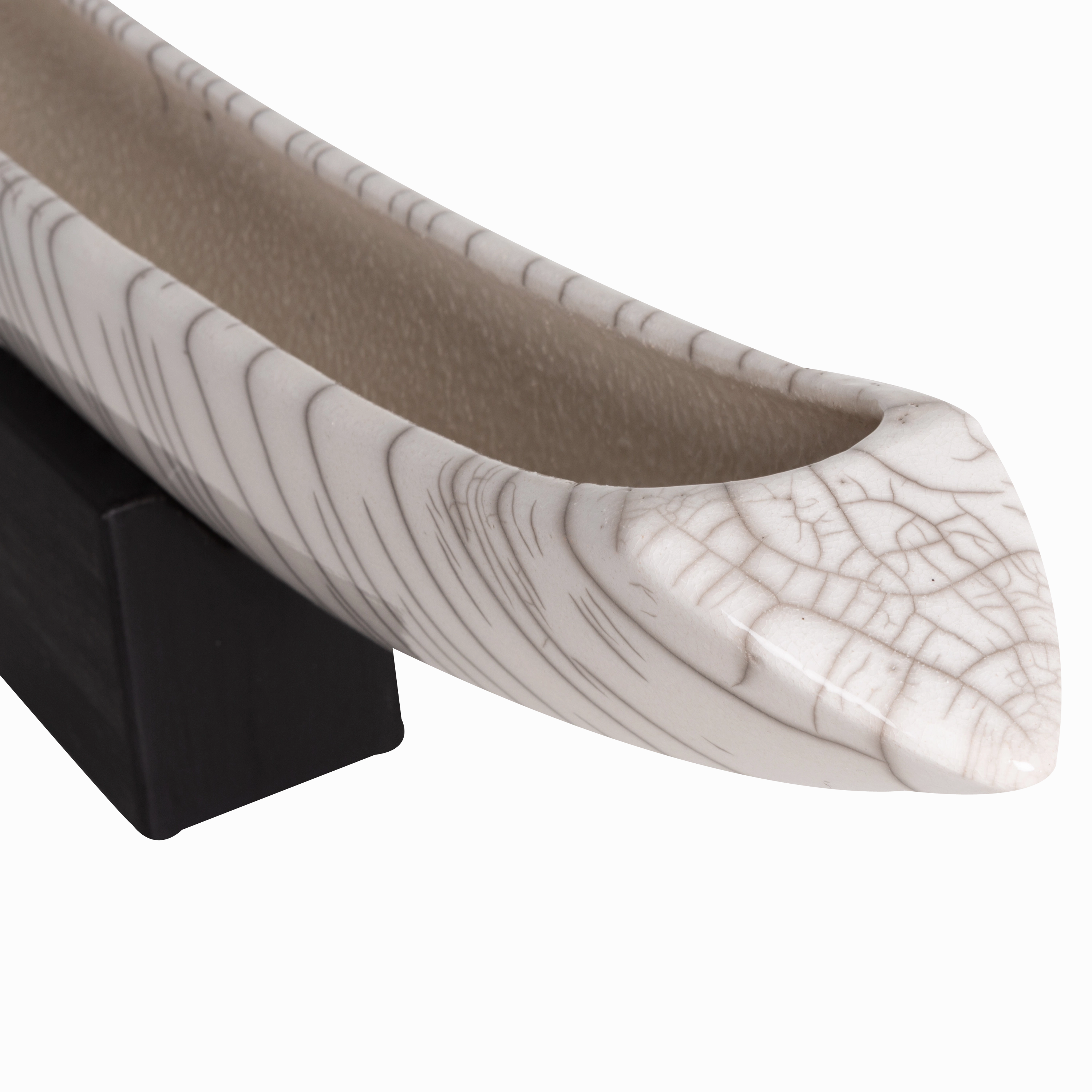 Crackle Carina Curved Trough