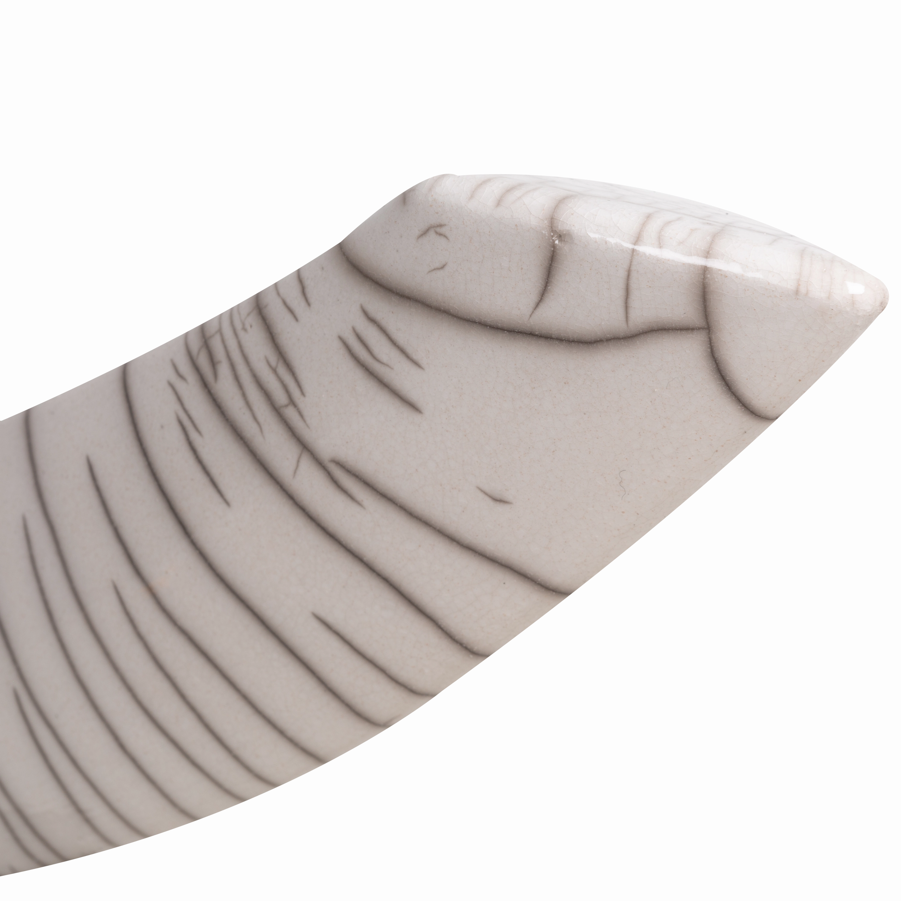 Crackle Carina Curved Trough