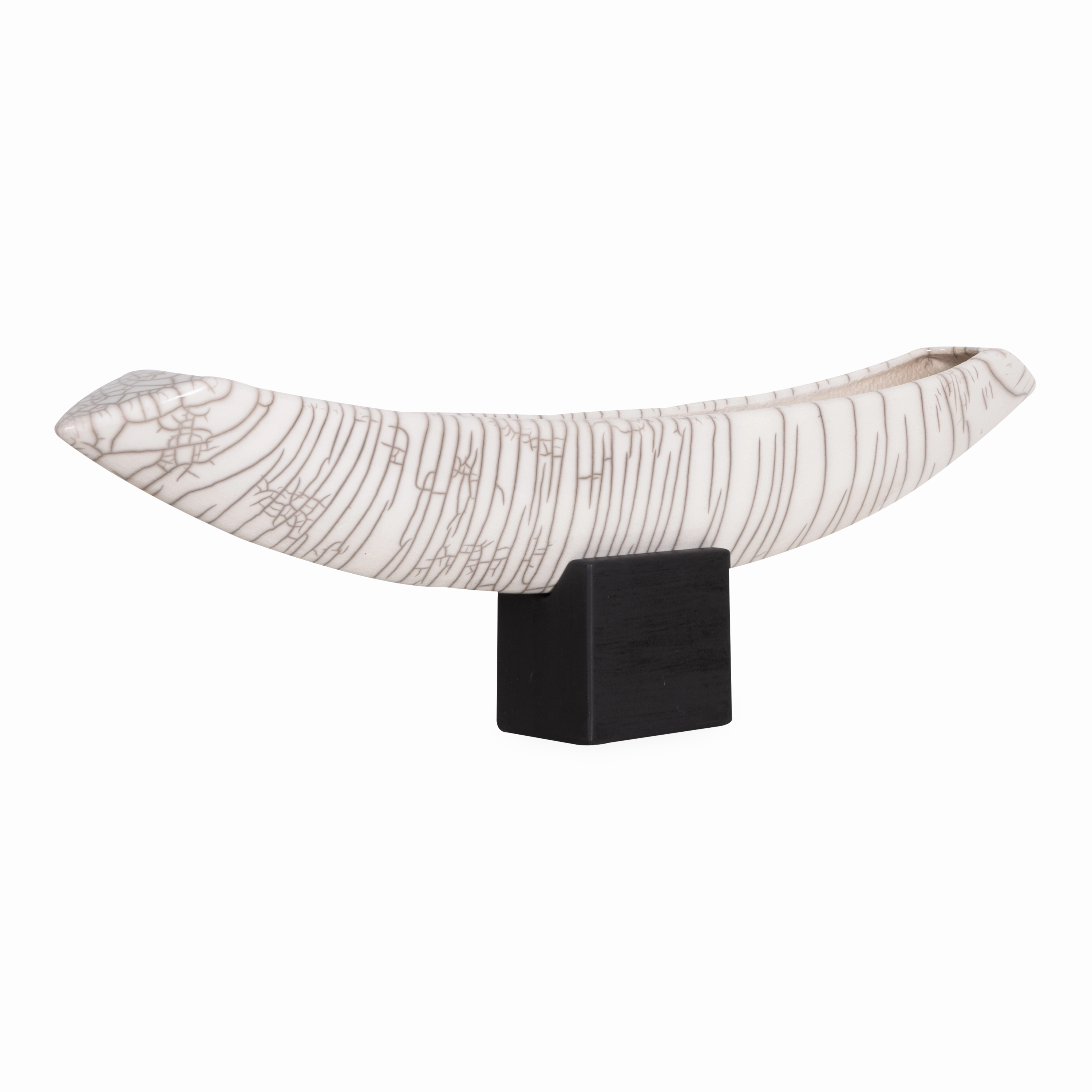 Crackle Carina Curved Trough
