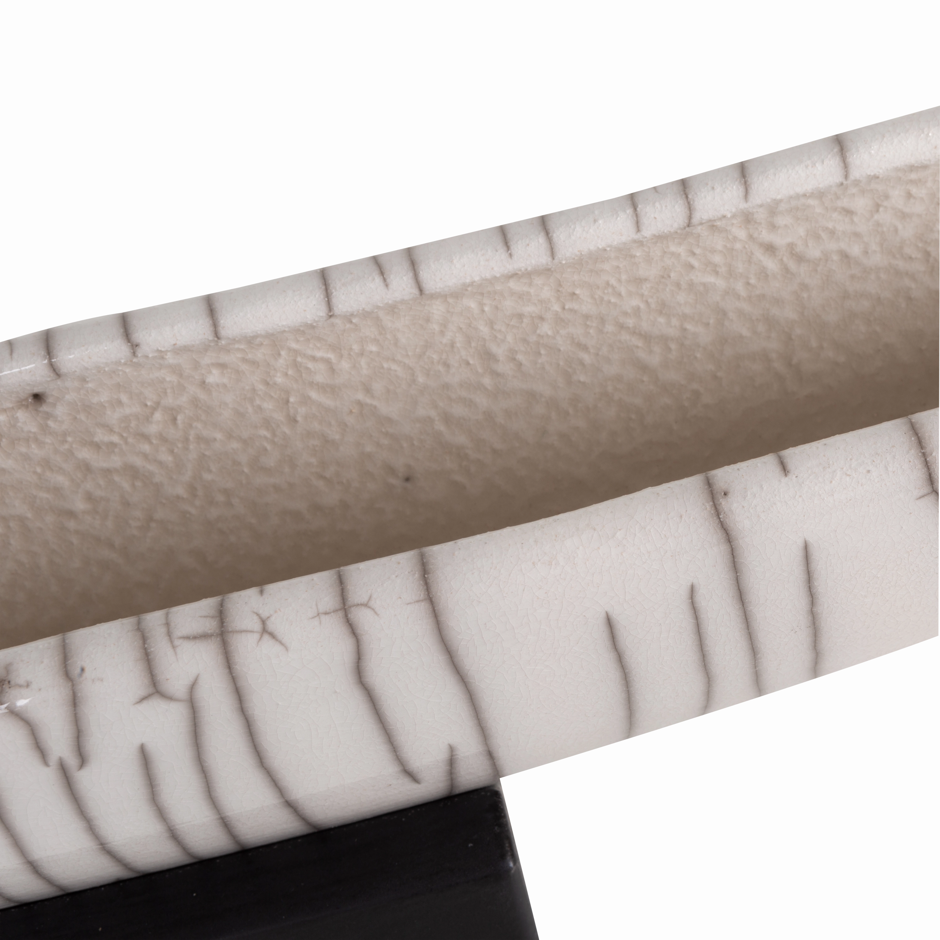 Crackle Carina Curved Trough