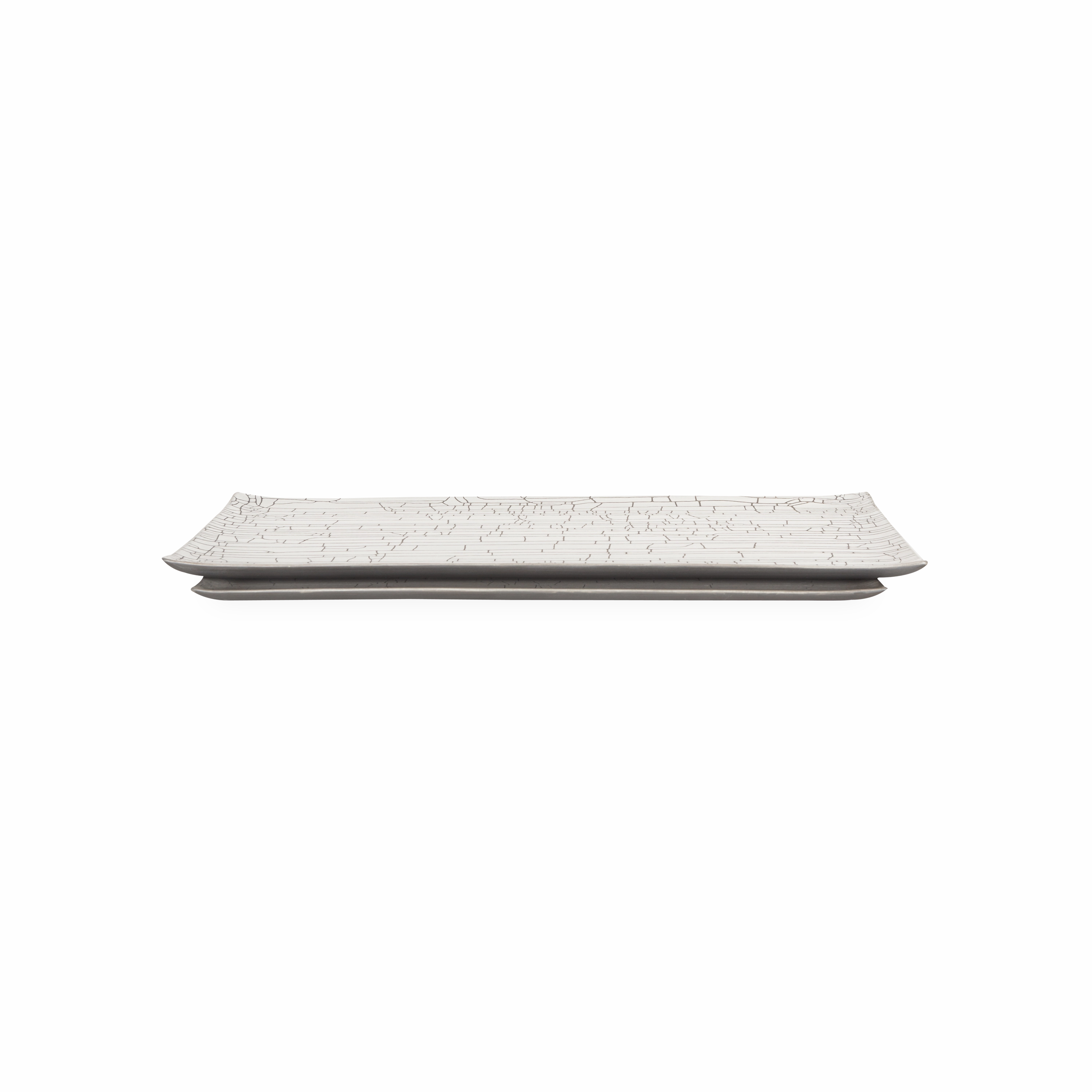 Crackle Rectangular Tray