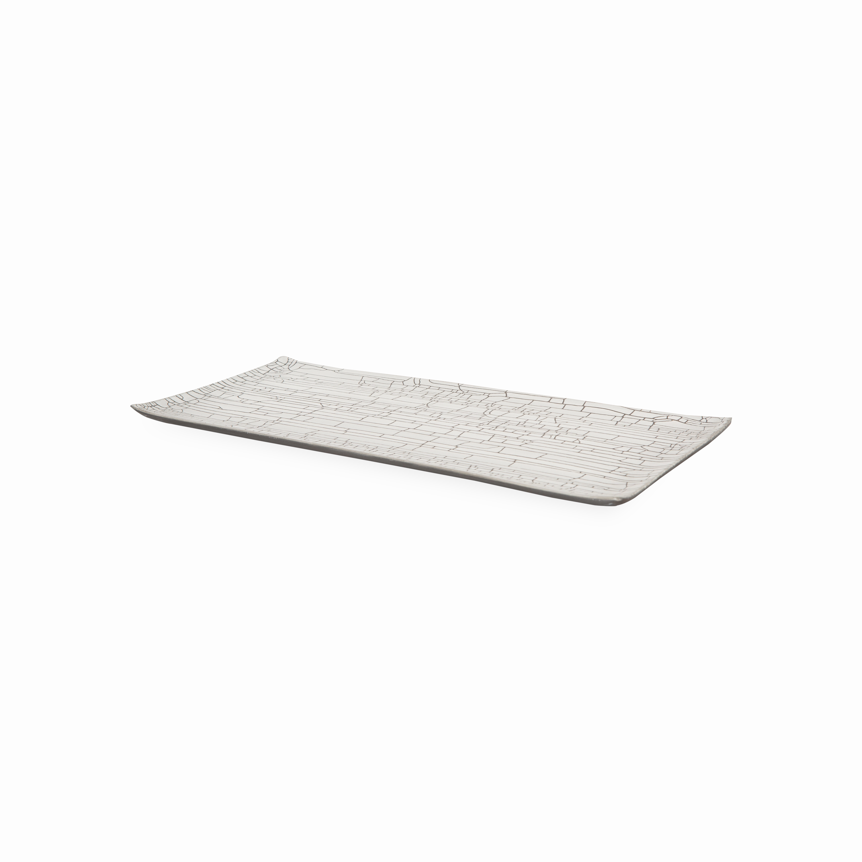 Crackle Rectangular Tray