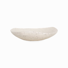 Crackle Triangolo Plate Bowl elegant wall decor