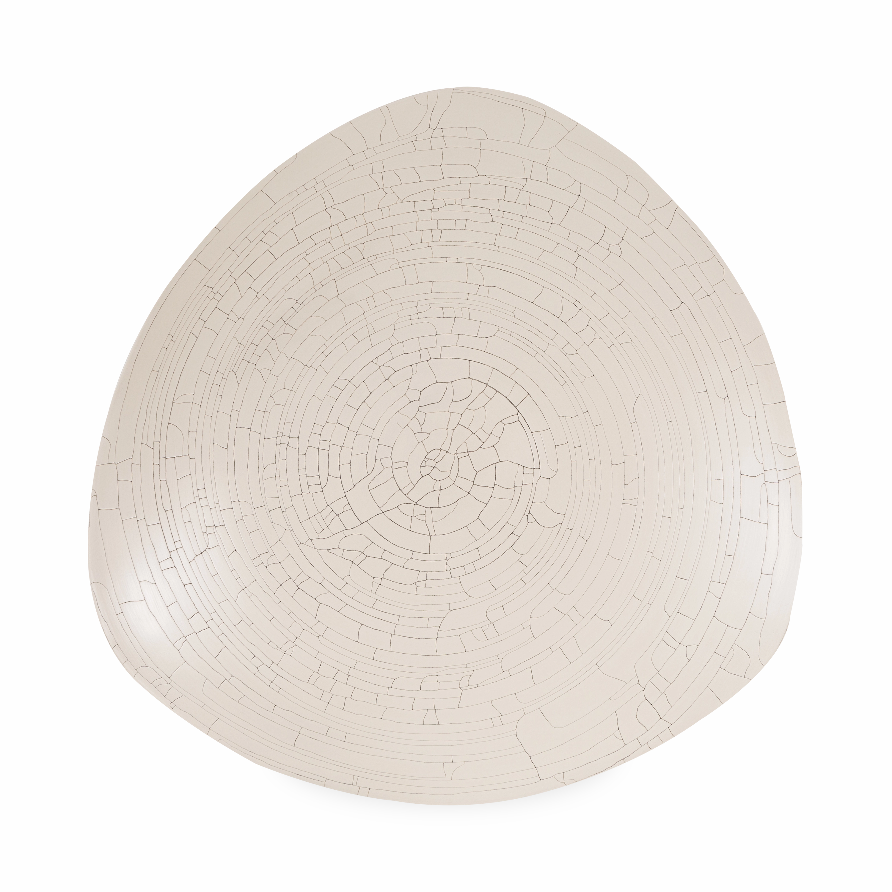 Crackle Triangolo Platter