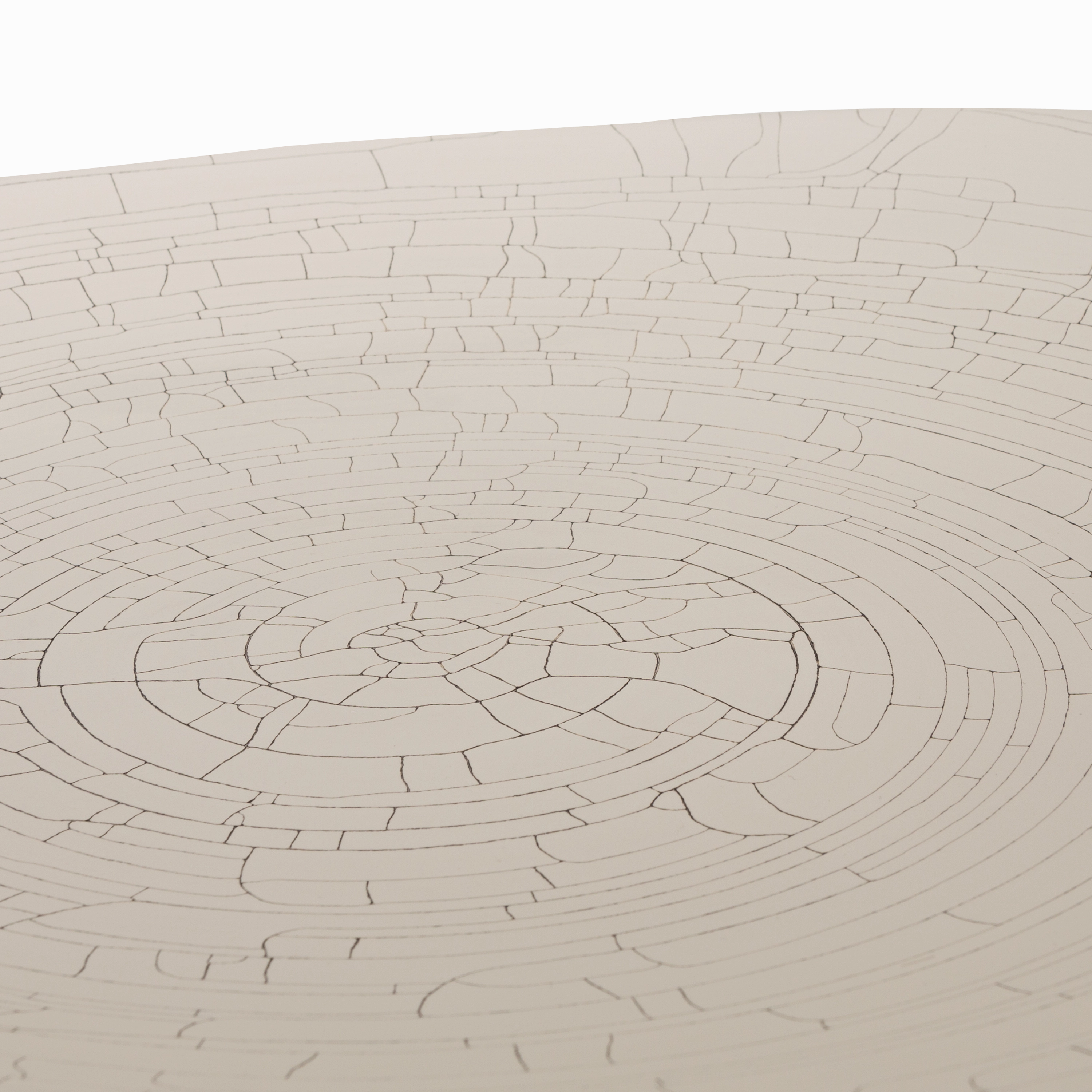Crackle Triangolo Platter