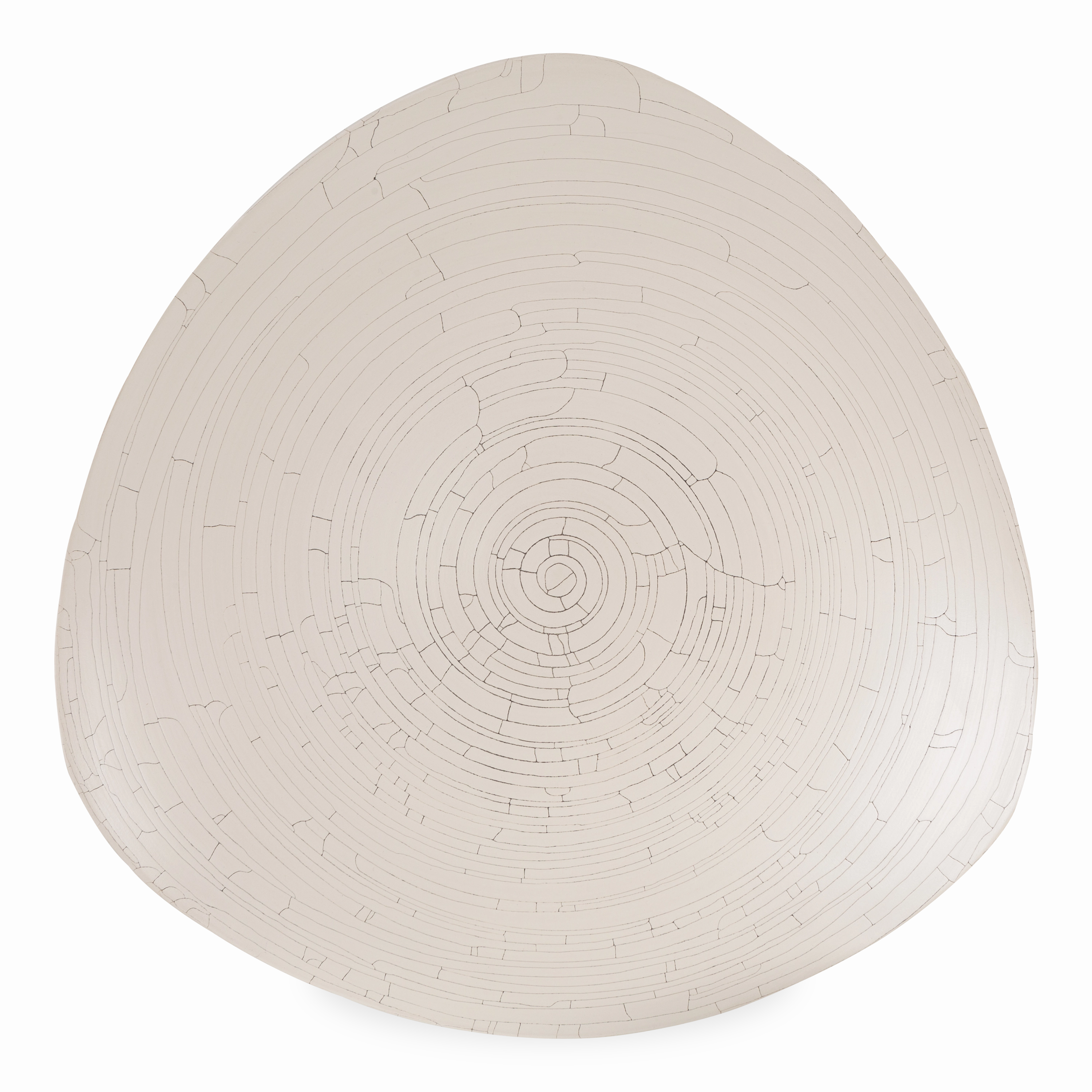 Crackle Triangolo Platter