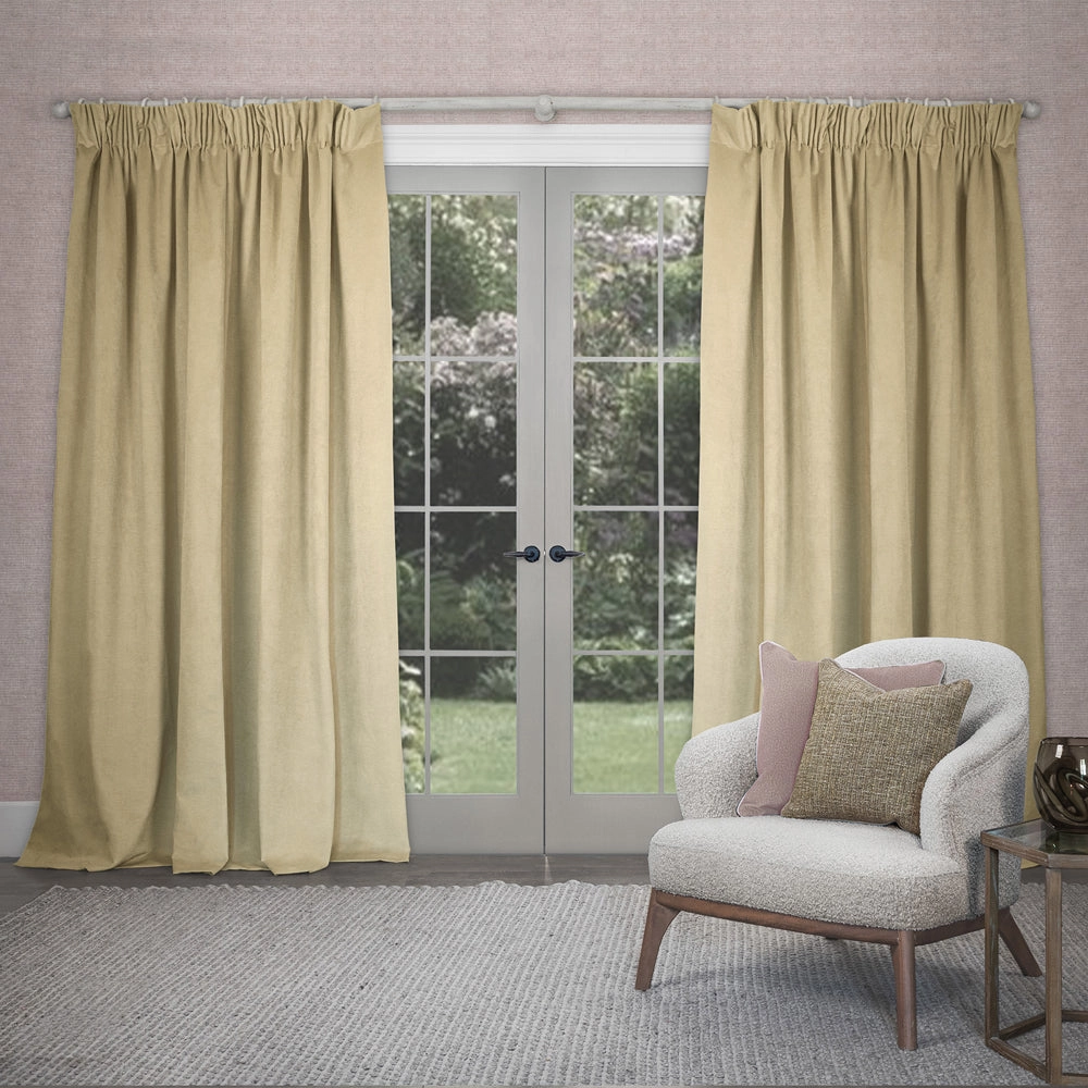 Cube Velvet Pencil Pleat Curtains Feather patterned fashion rug  