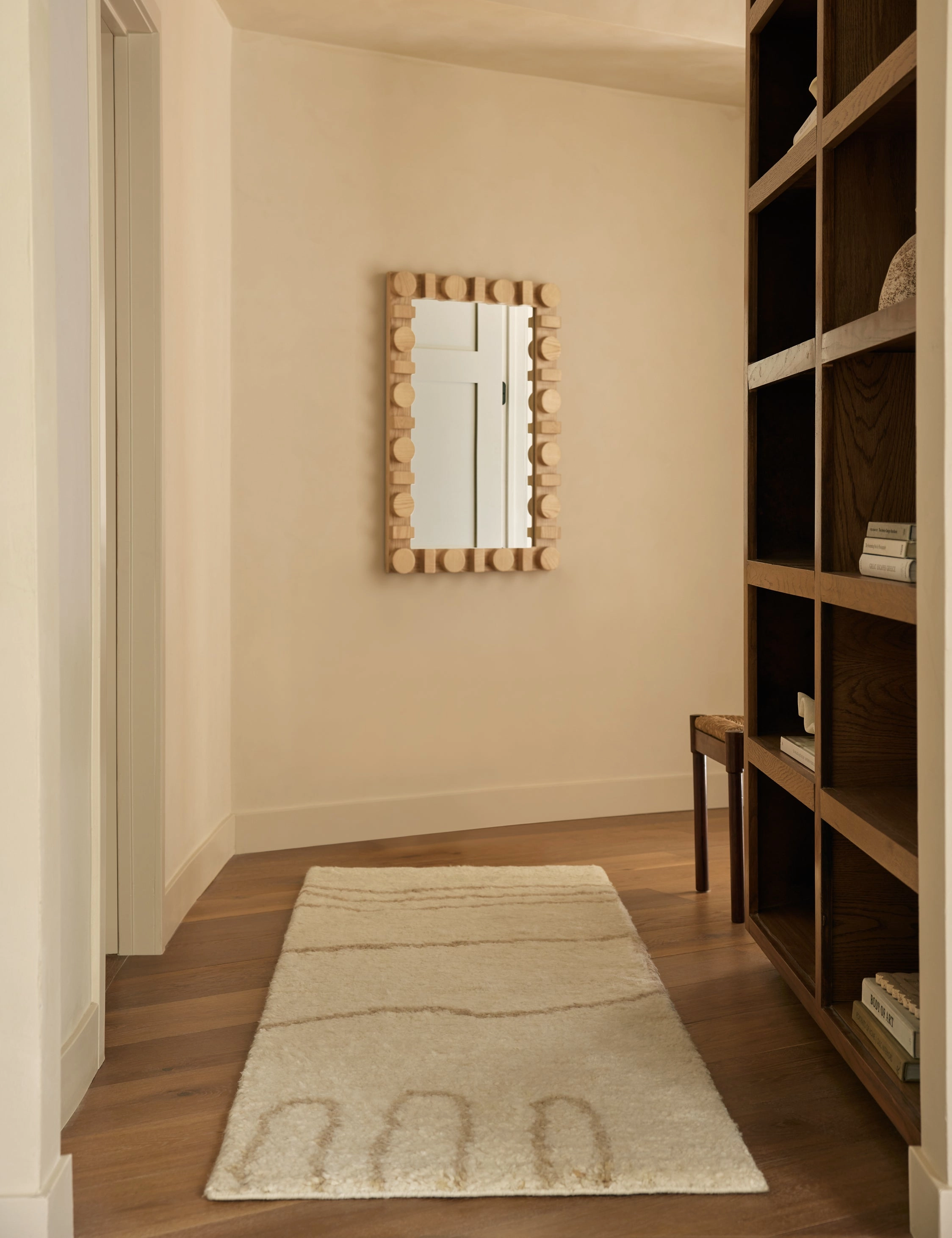 Currents Hand-Knotted Wool Rug by lan Byrd