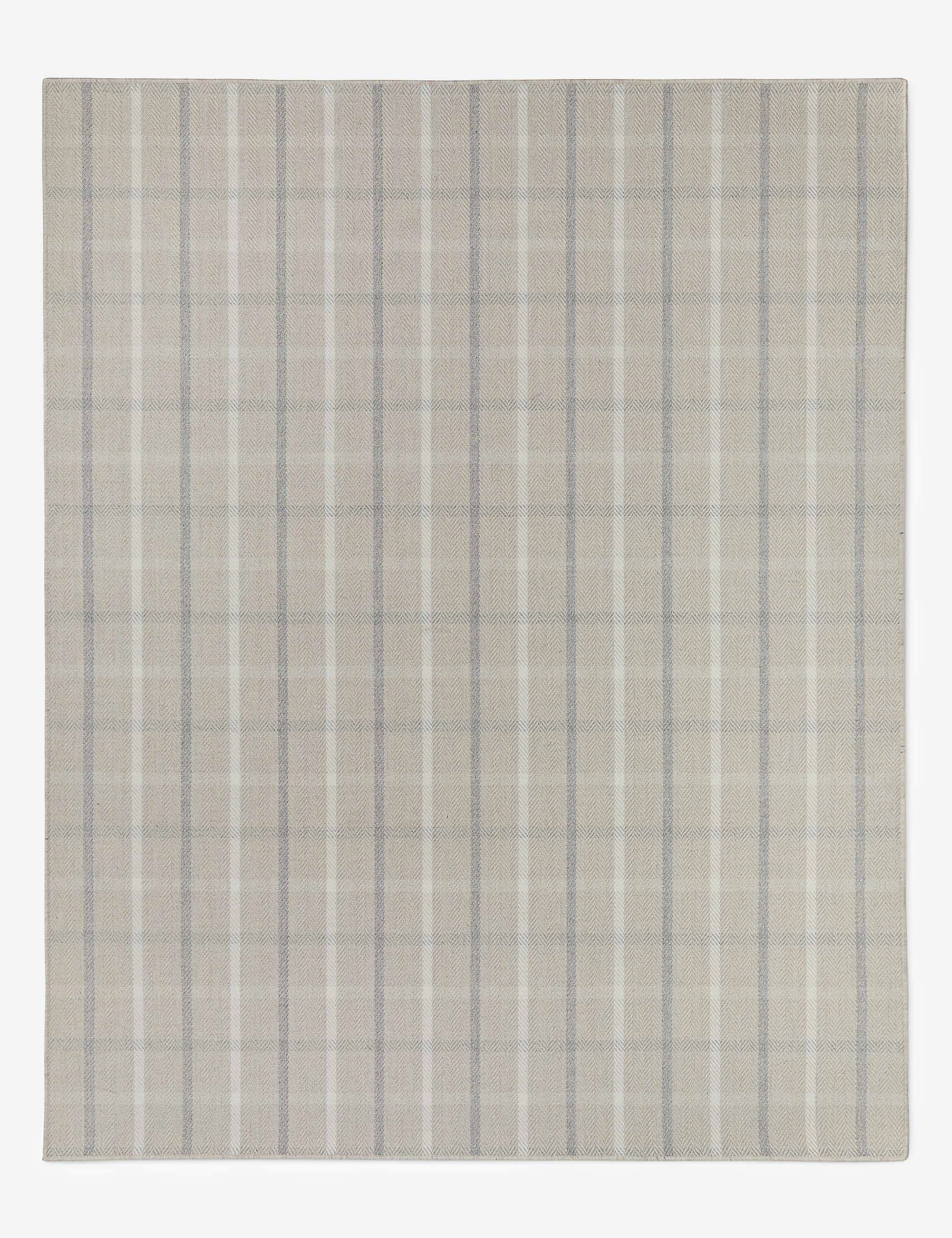 Custom Amsing Flatweave Wool Rug, Pearl trendy fashion rug