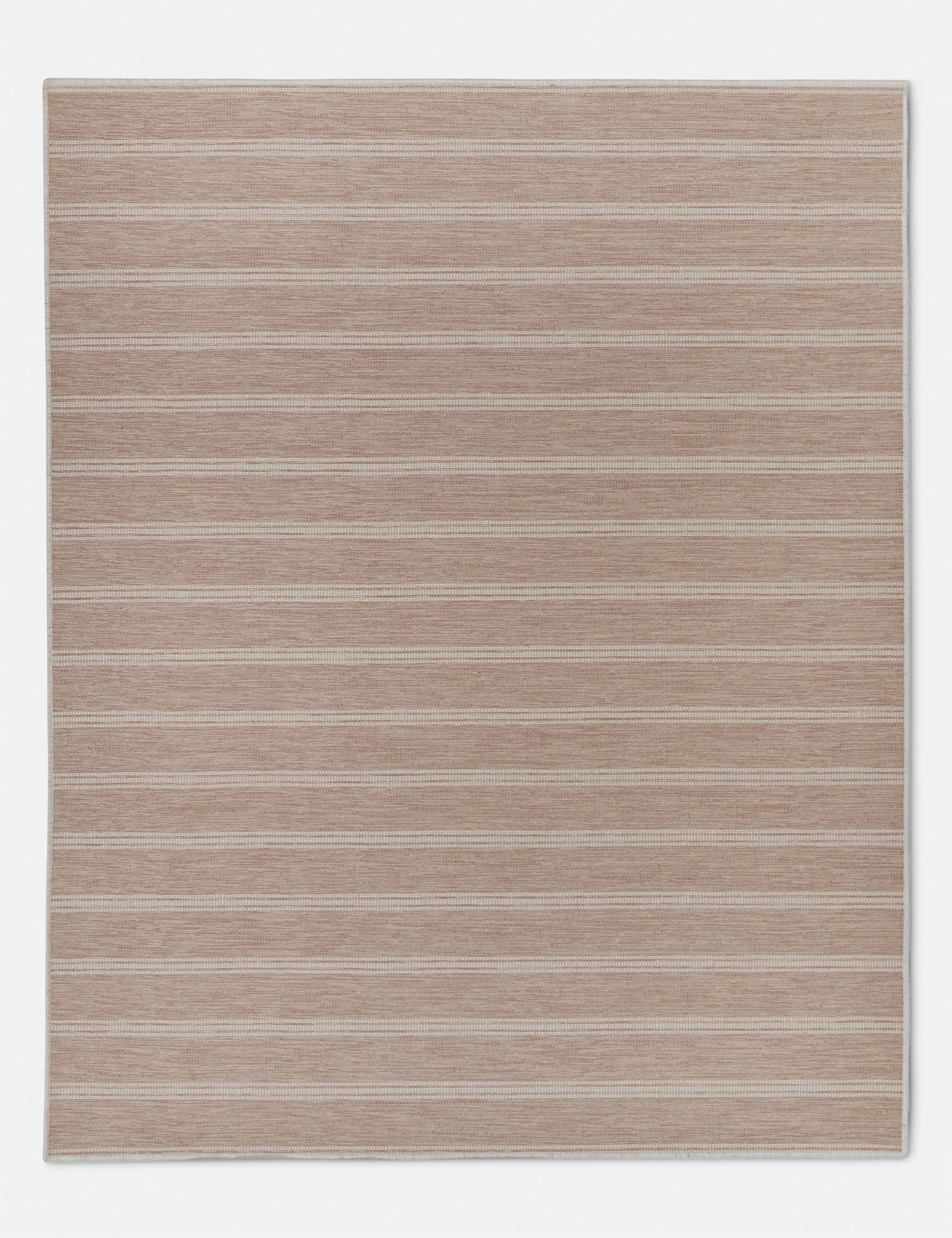 Custom Cheyenne Flatweave Wool Rug, Rose trendy fashion rug