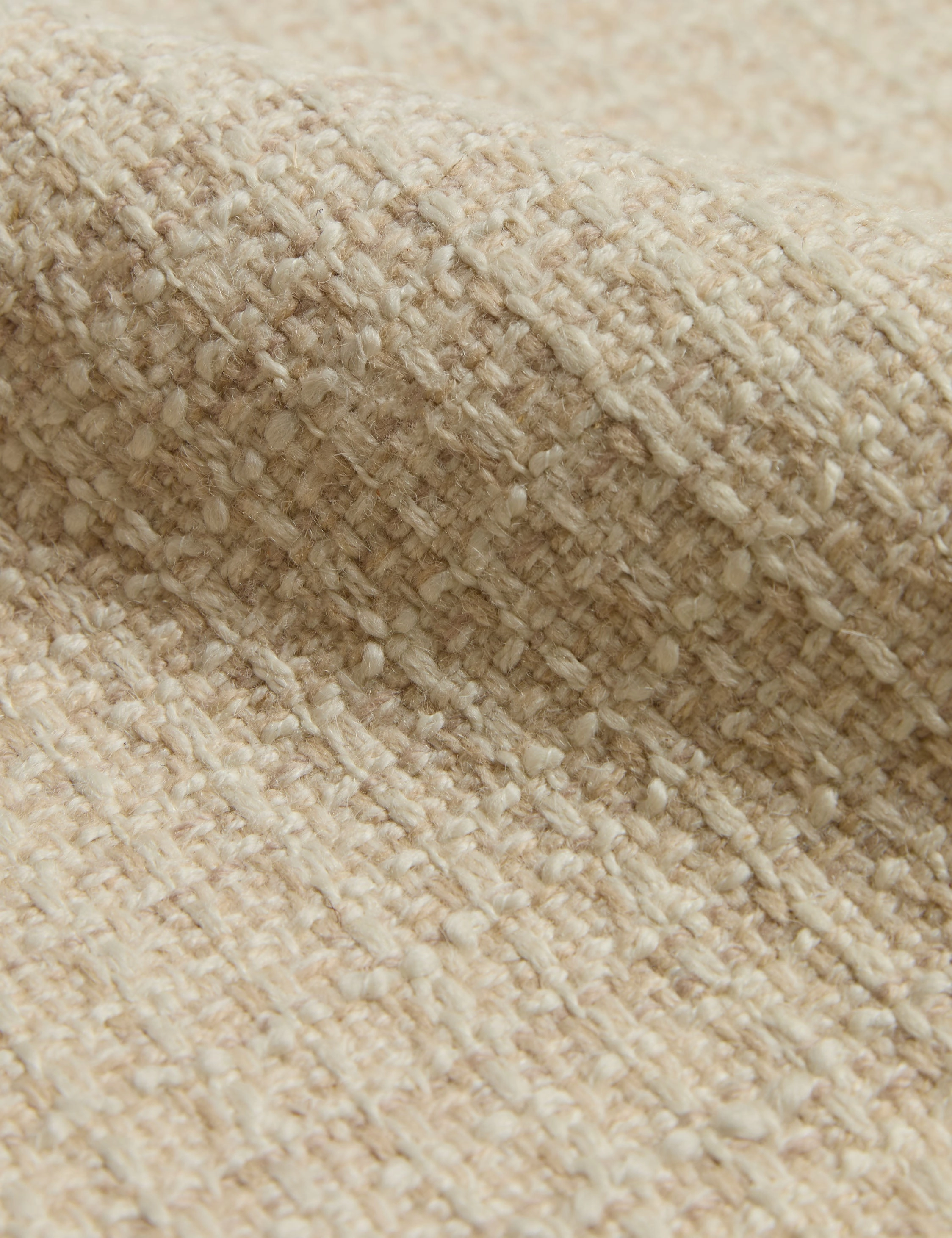 Custom Crona Wool Rug, Stucco
