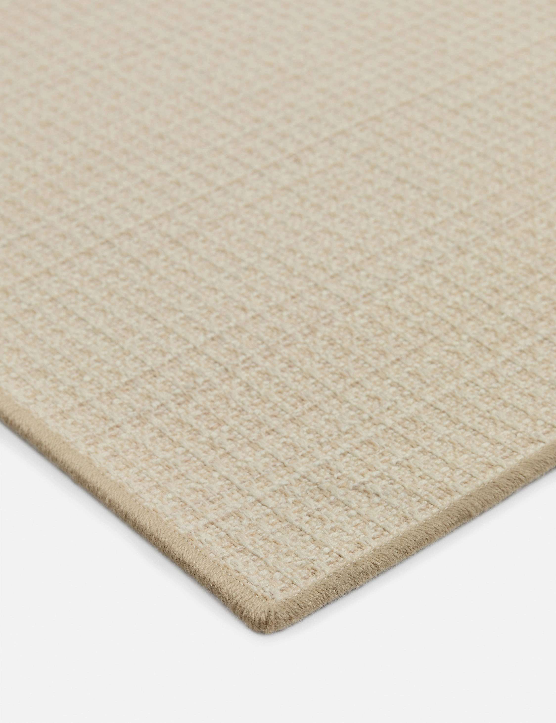 Custom Crona Wool Rug, Stucco