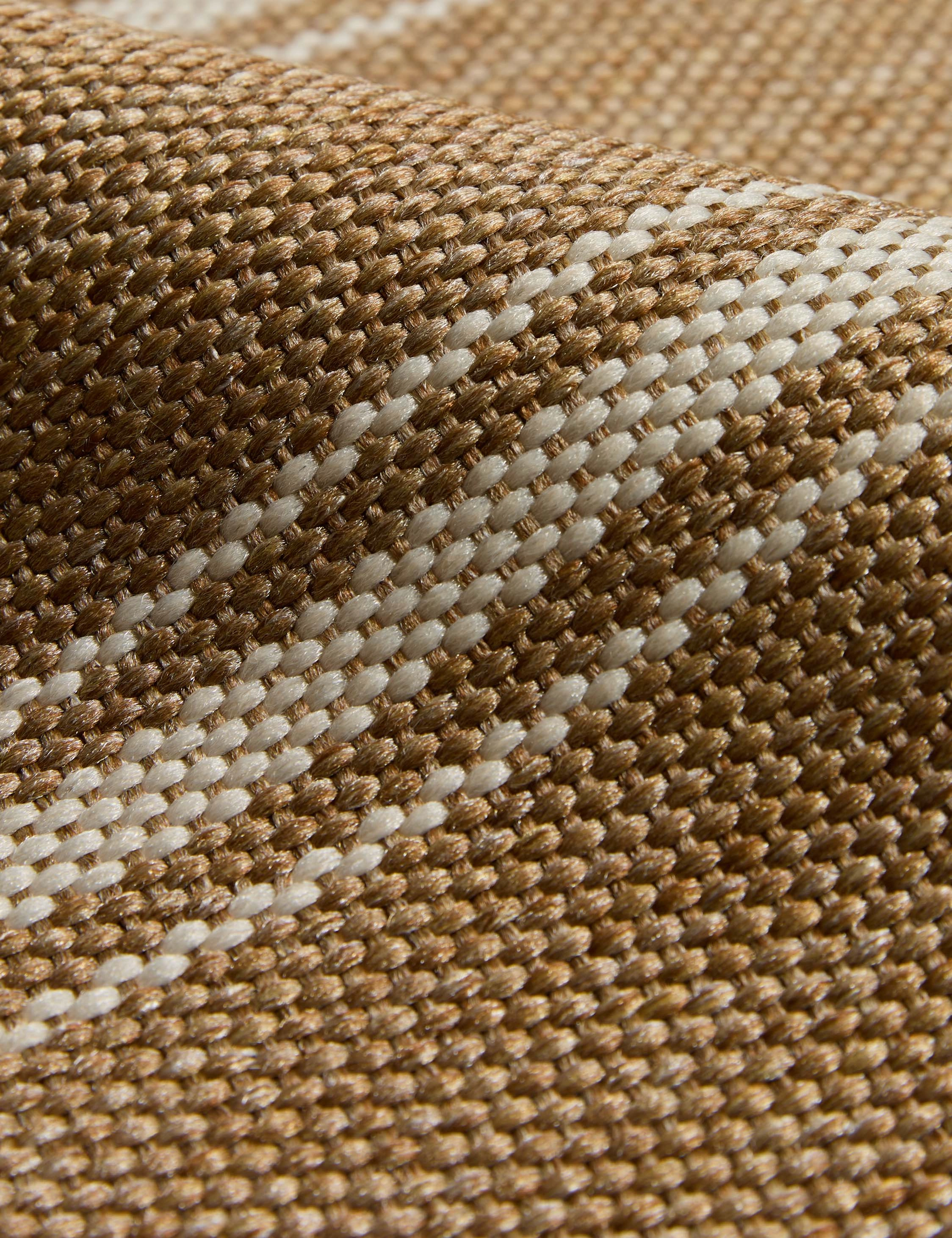 Custom Devri Hand-Loomed Indoor / Outdoor Rug, Rattan