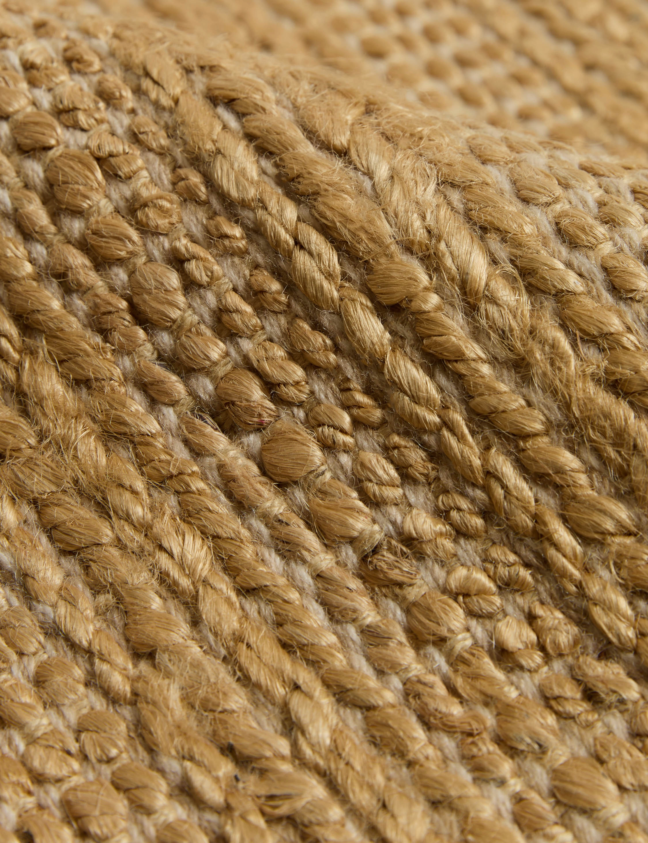 Custom Laverne Hand-Loomed Jute Rug, Sand