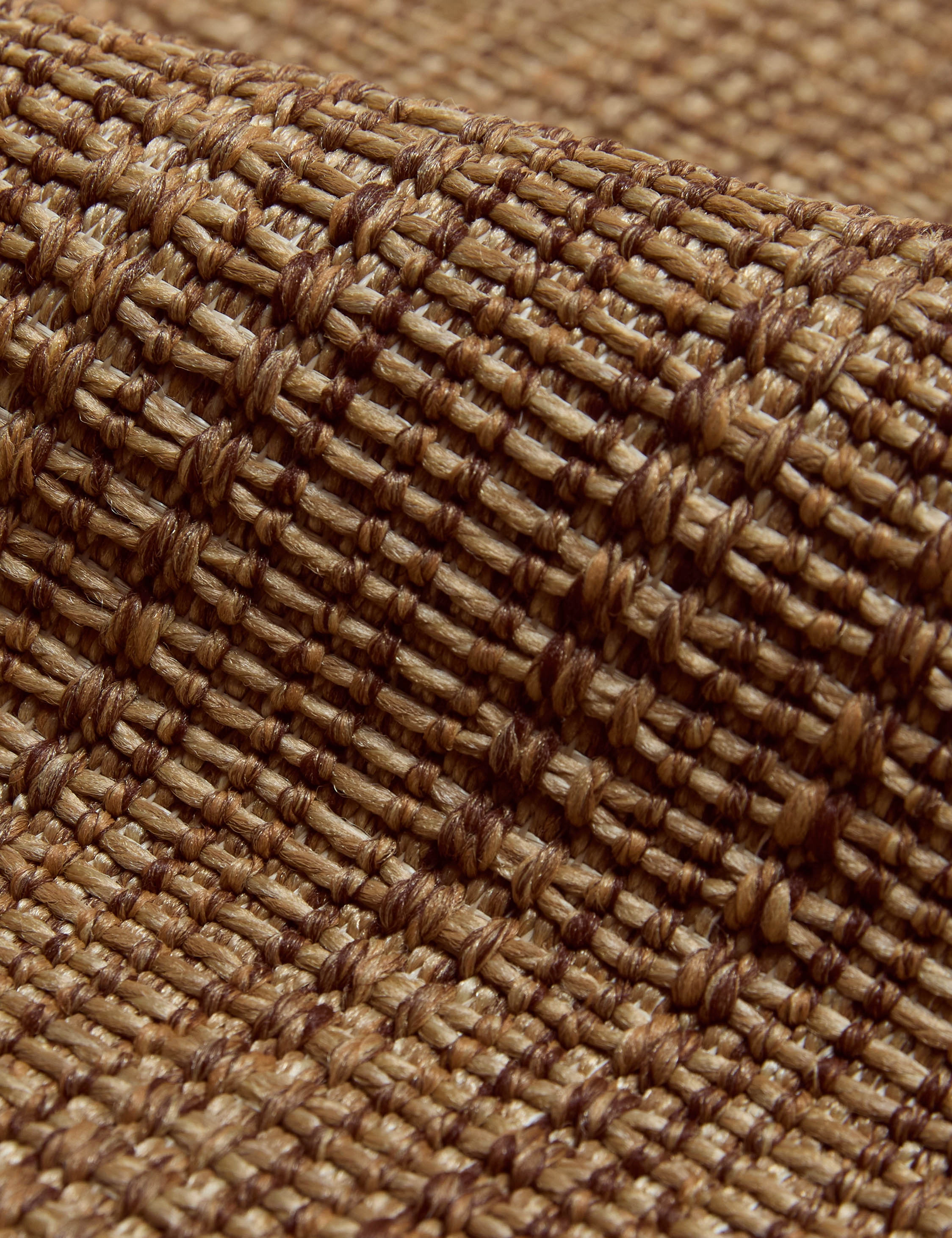 Custom Nica Indoor / Outdoor Rug, Burnt Umber