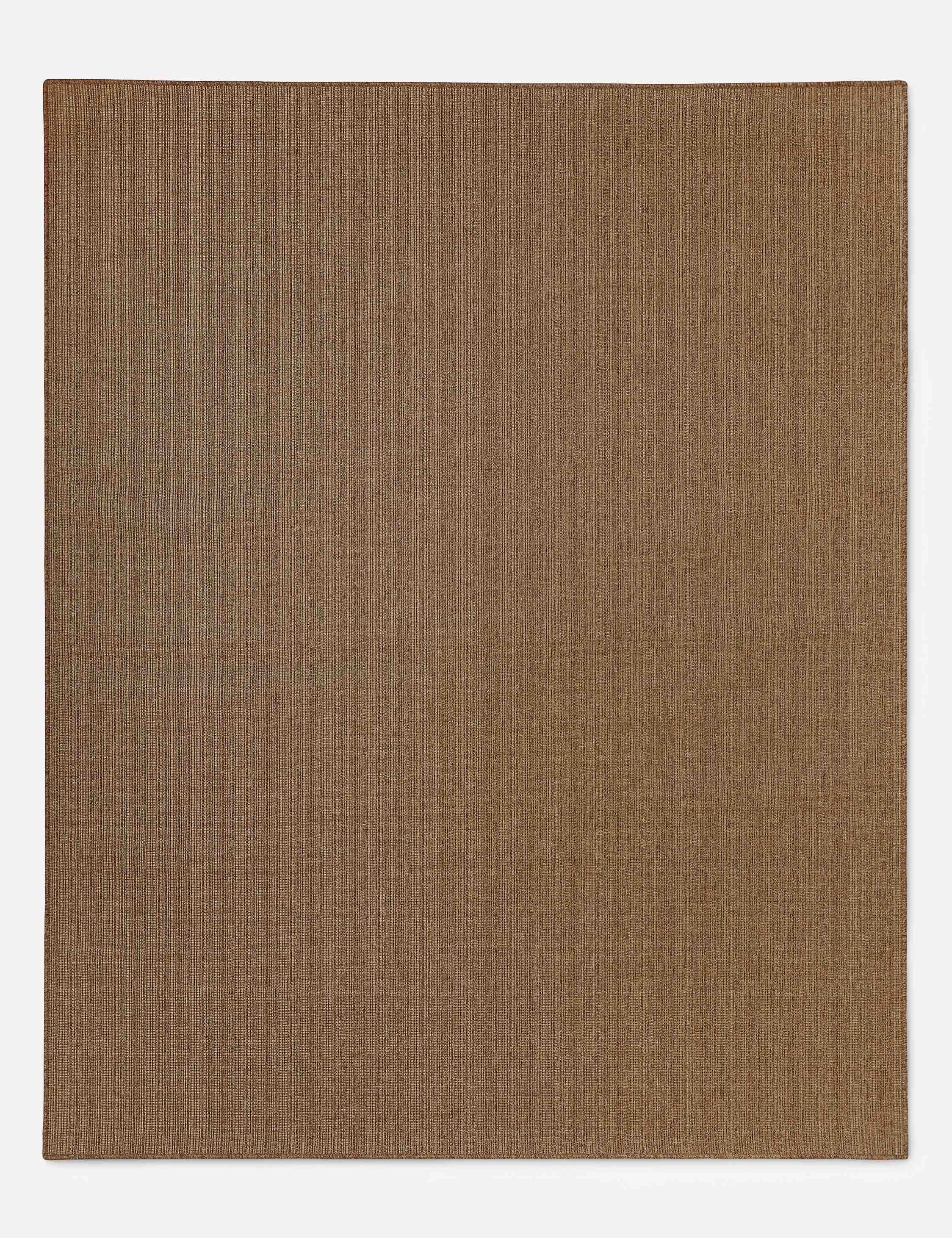 Custom Nica Indoor / Outdoor Rug, Burnt Umber trendy fashion rug