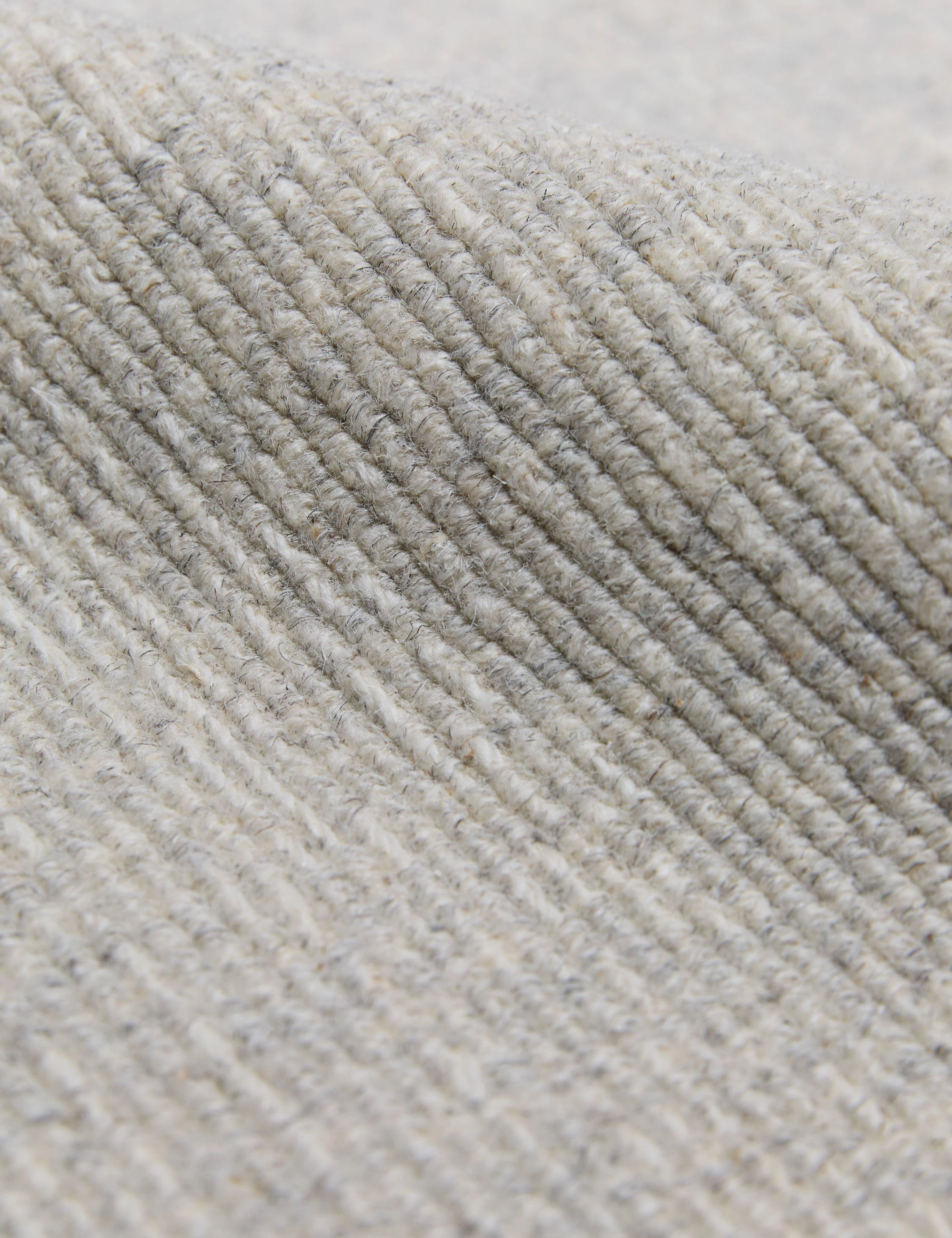 Custom Polina Flatweave Wool Rug, Cloud