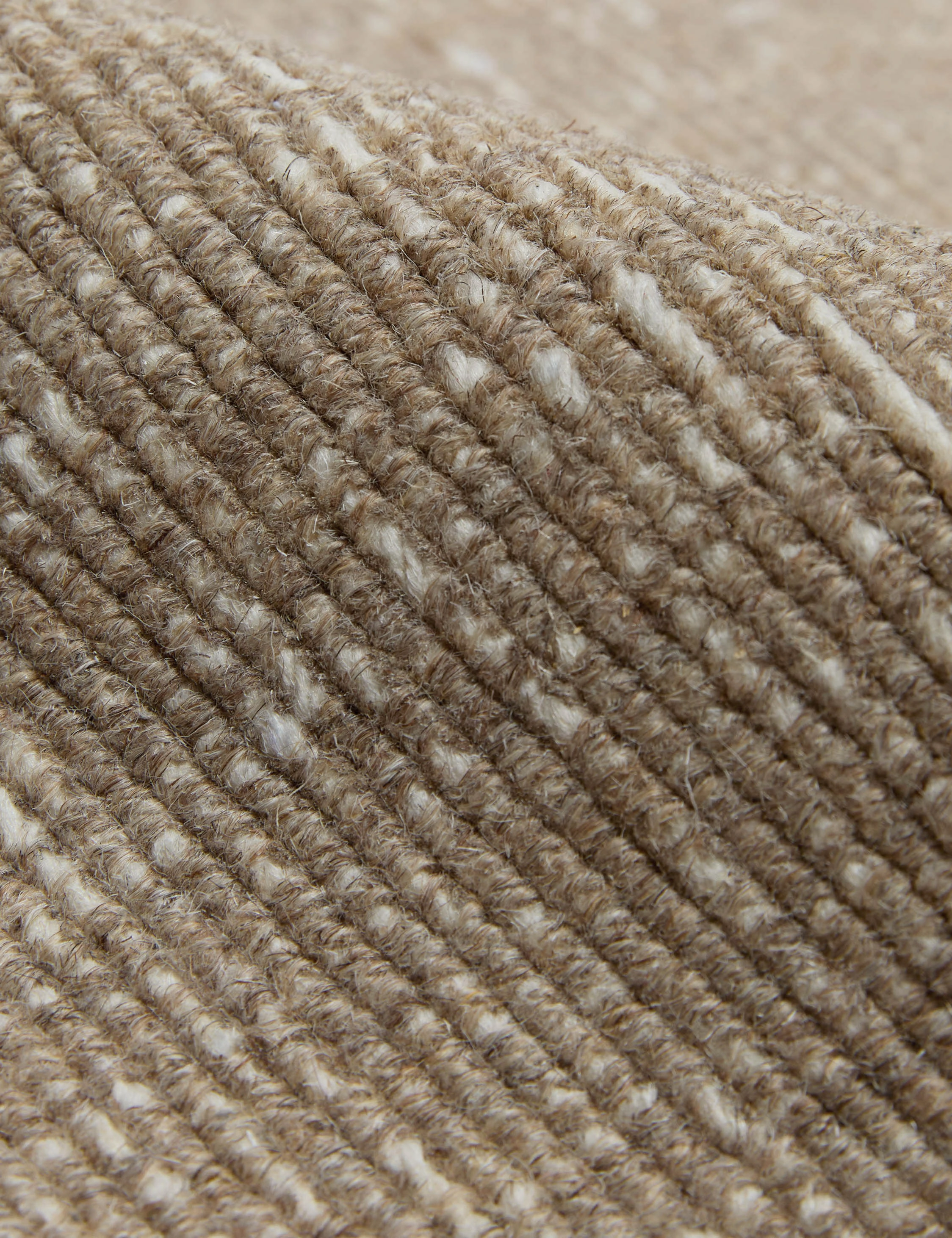 Custom Polina Flatweave Wool Rug, Weathered Oak