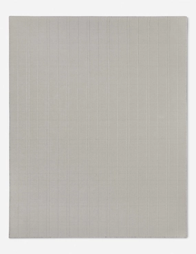 Custom Vellani Flatweave Rug, Ivory trendy fashion rug