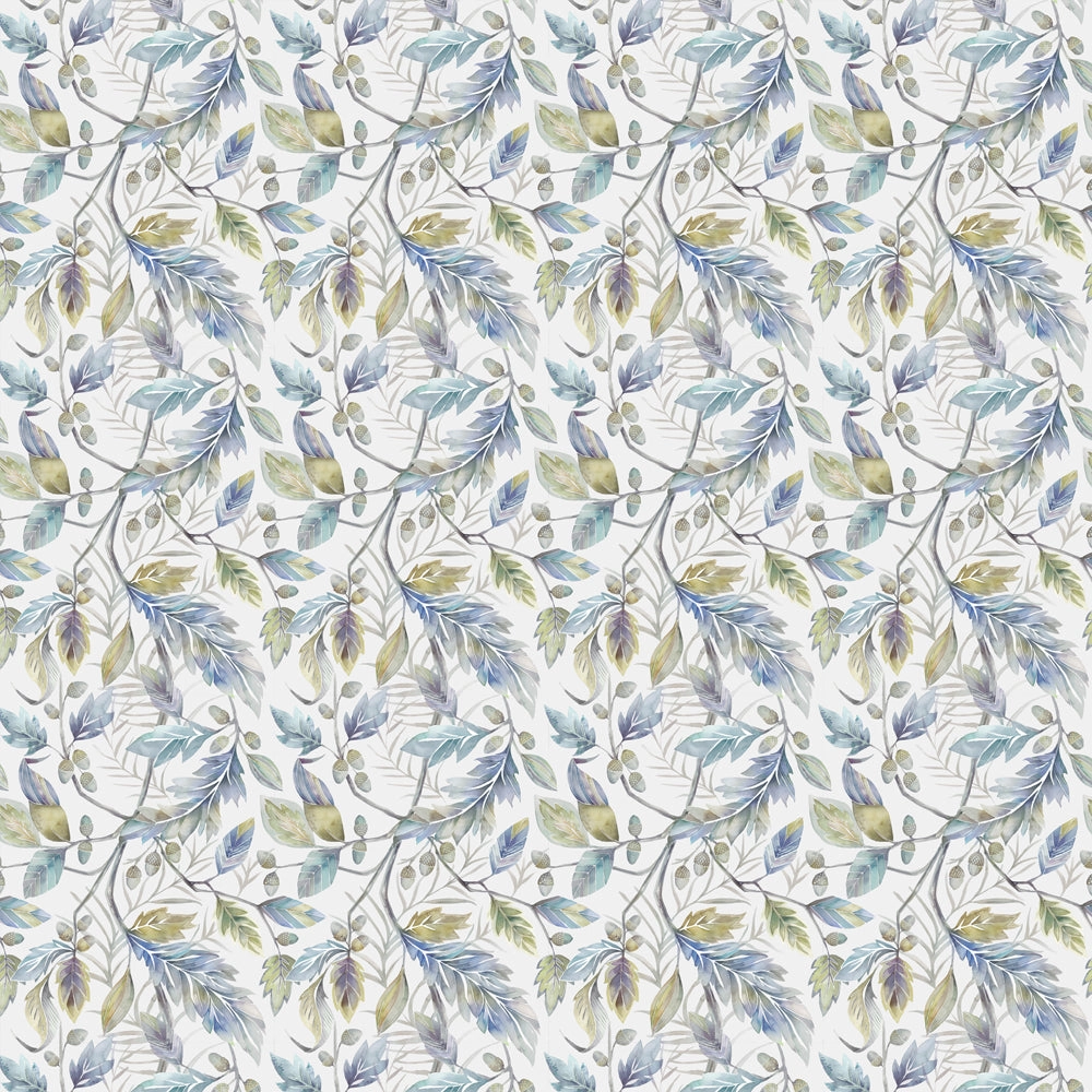 Danbury Printed Cotton Fabric (By The Metre) Skylark