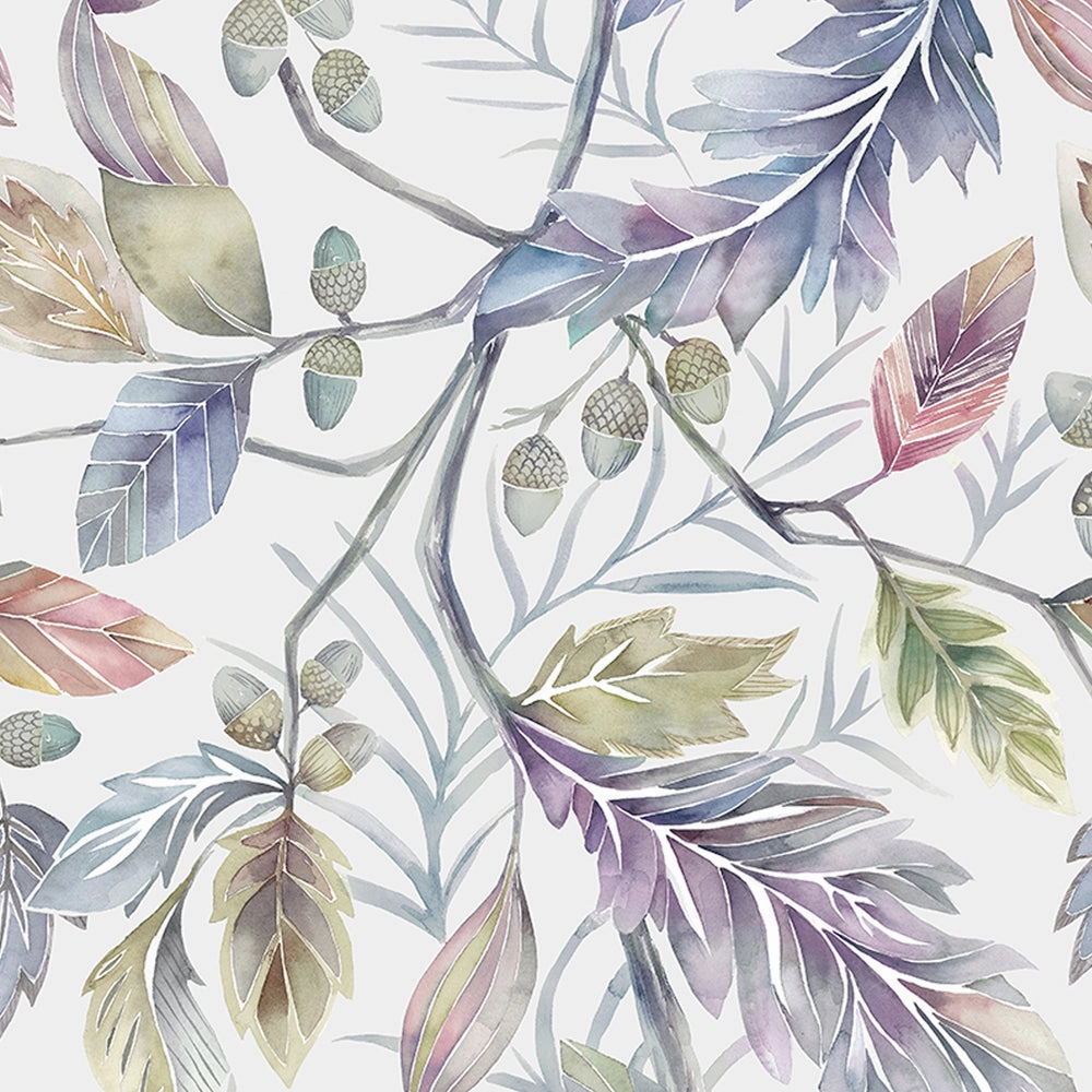 Danbury Printed Made to Measure Curtains Loganberry